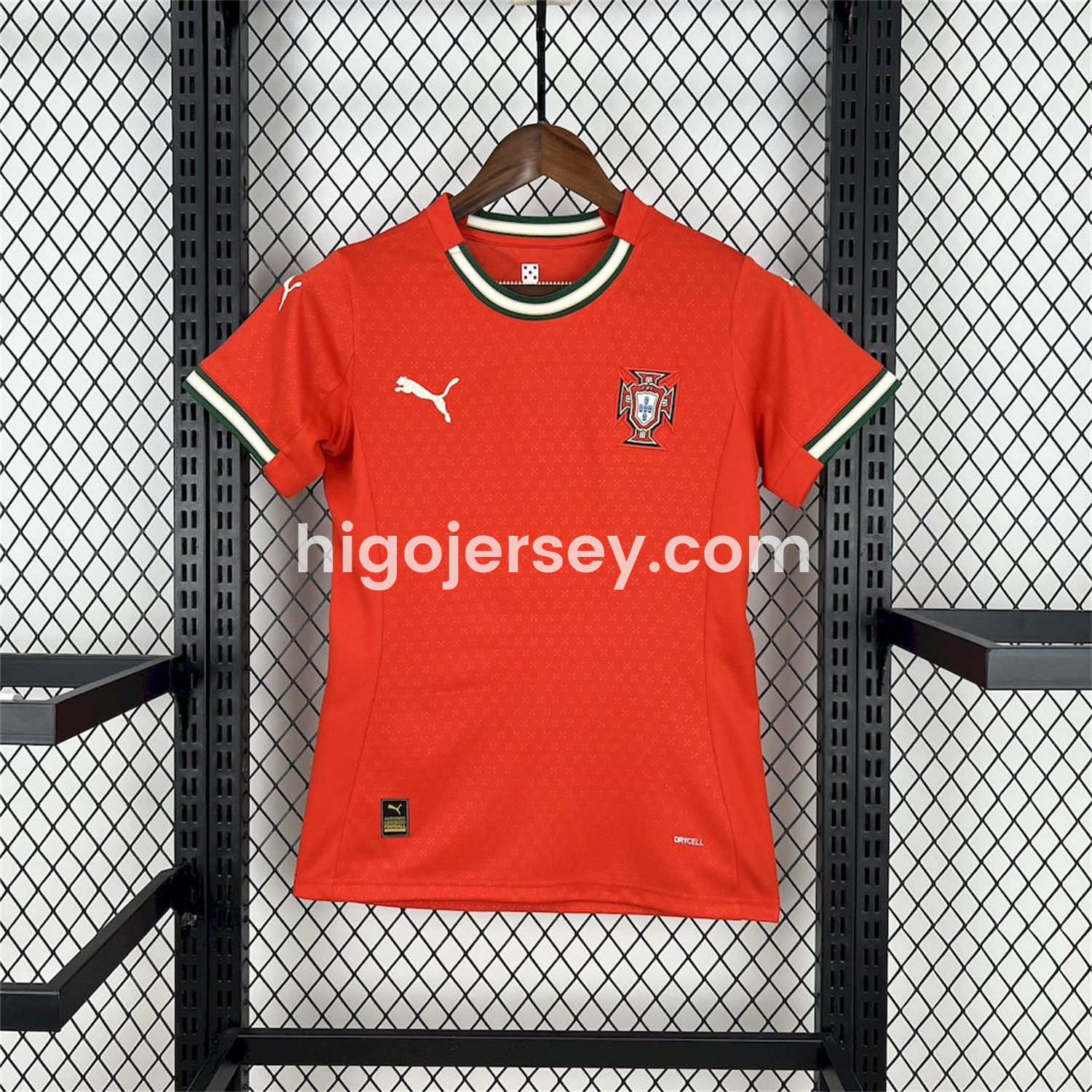 Higojerseys-Women's Portugal 2025-26 Home Jersey