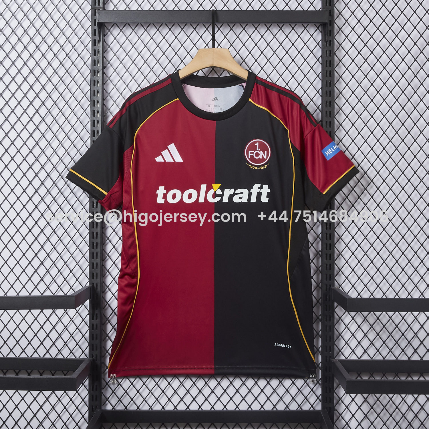 Higojerseys-Nürnberg 25-26 Home Jersey - Fans Version