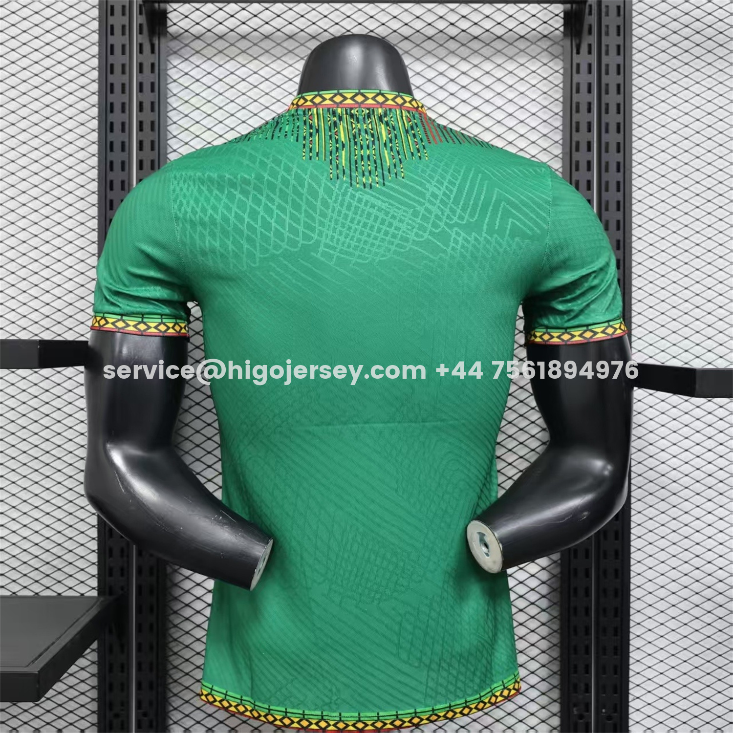 Higojerseys-Mali 2026 Green Special Jersey - Player Version