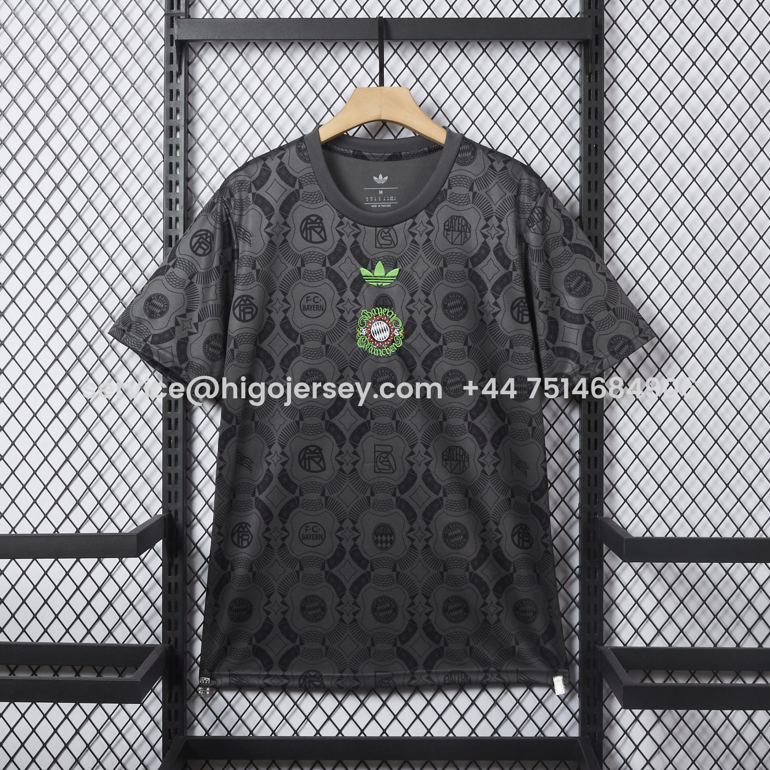 Higojerseys-Bayern Munich 25-26 Oktoberfest Deep Grey Jersey - Fans Version