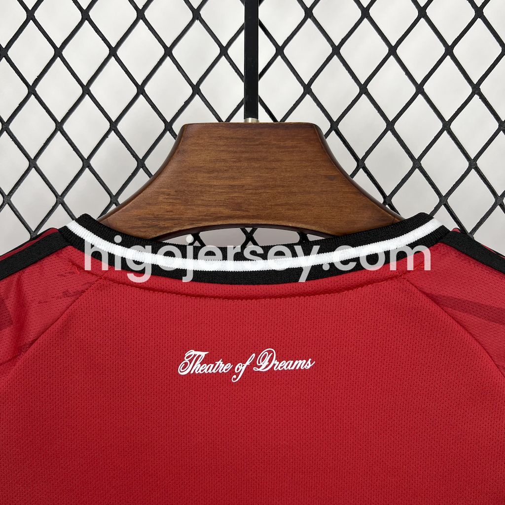 Higojerseys-Manchester United 25-26 Home Kids Kit