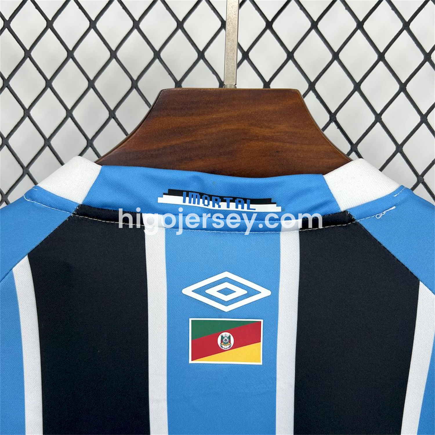 Higojerseys-Gremio 25-26 Home Long Sleeves Jersey with Sponsor - Fans Version