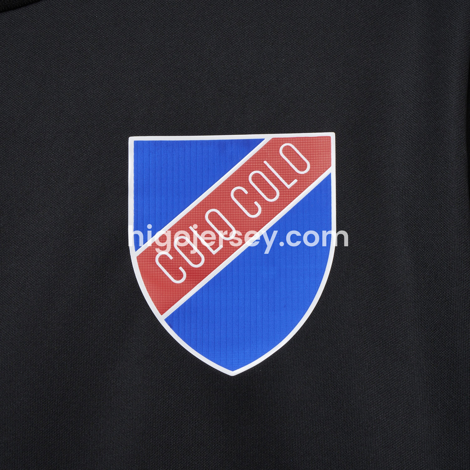 Higojerseys-Colo Colo 25-26 100th Anniversary Pure Black Special Jersey - Fans Version