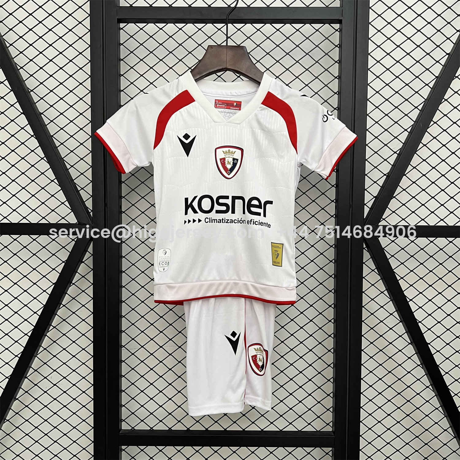 Higojerseys-Osasuna 25-26 Third Kids Kit