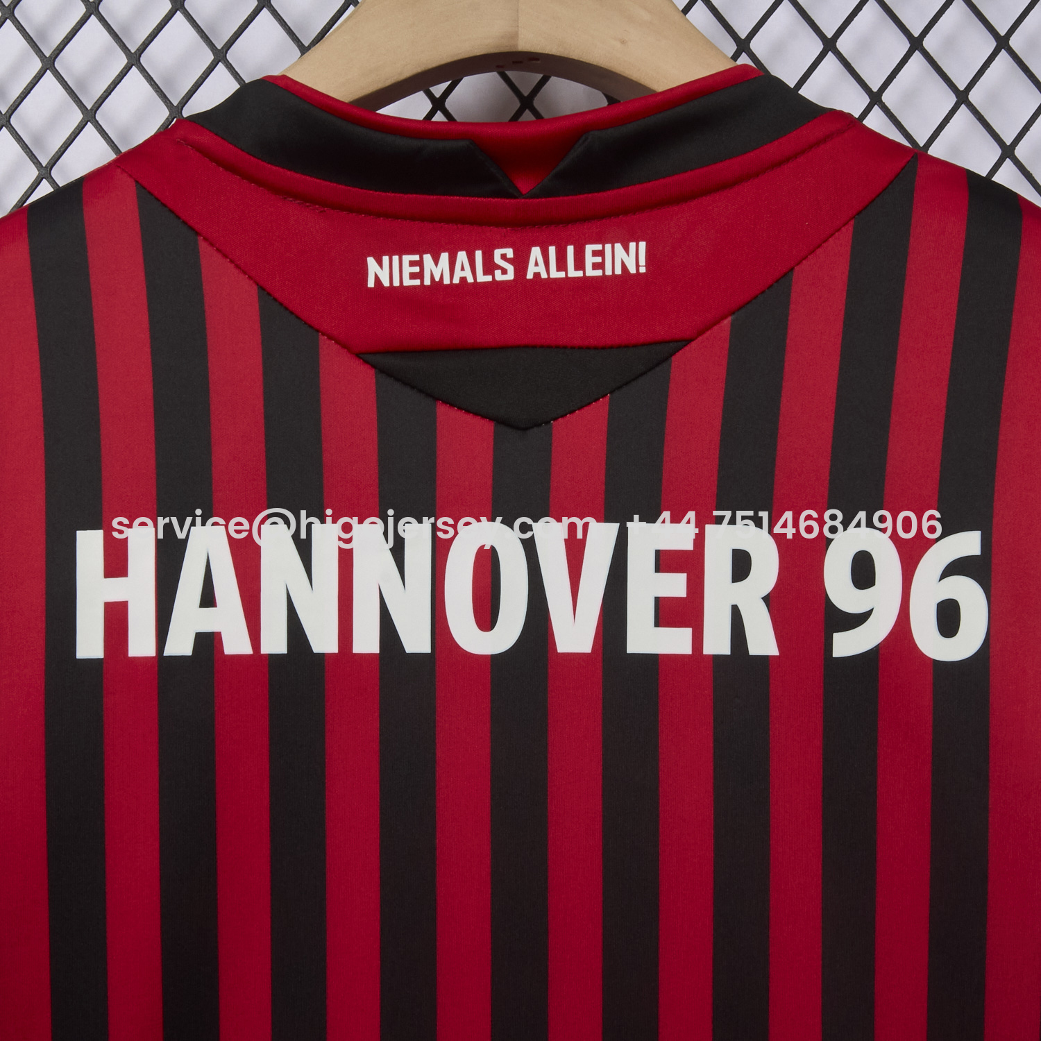 Higojerseys-Hannover 96 25-26 Home Jersey - Fans Version