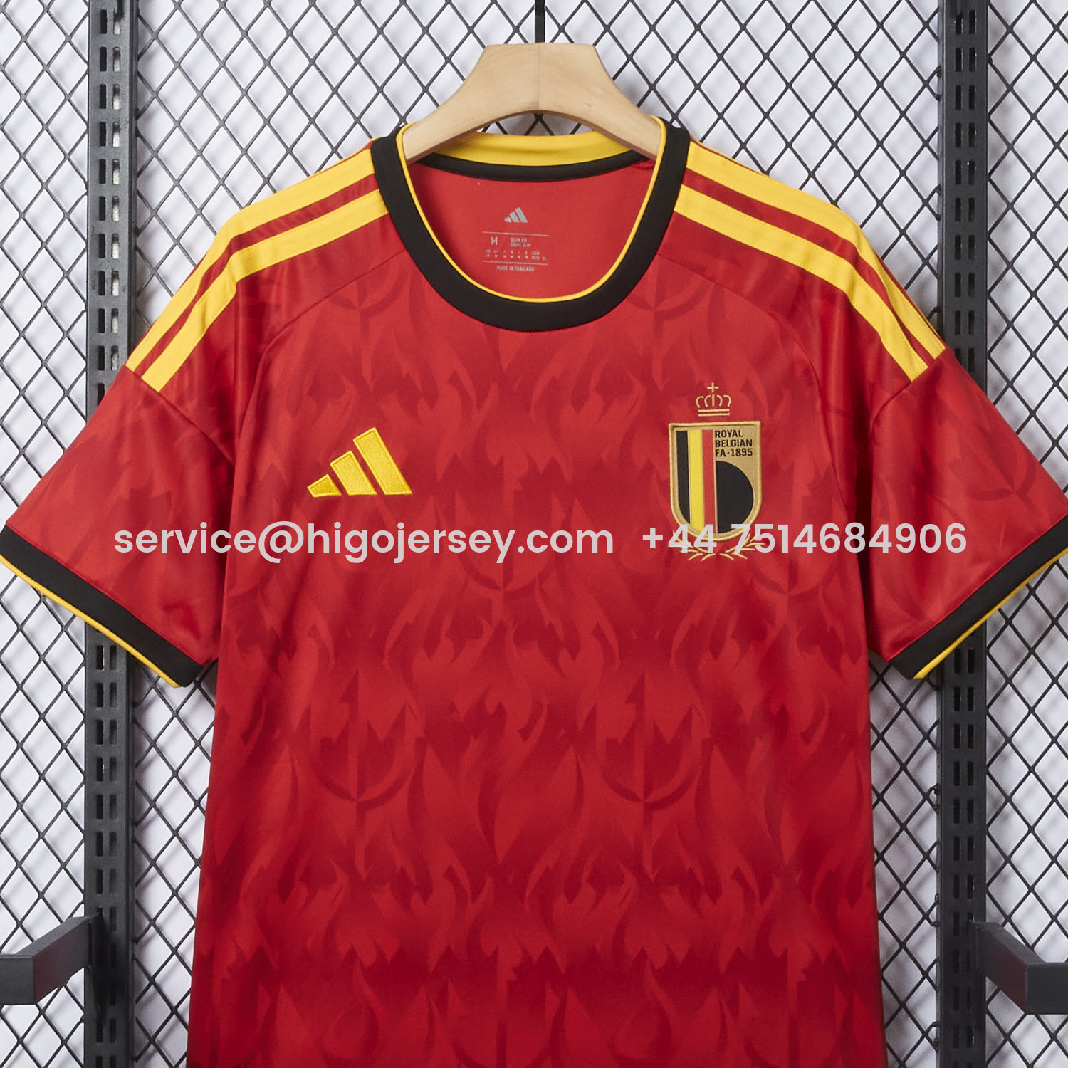Higojerseys-Belgium 2026 Home Jersey - Fans Version
