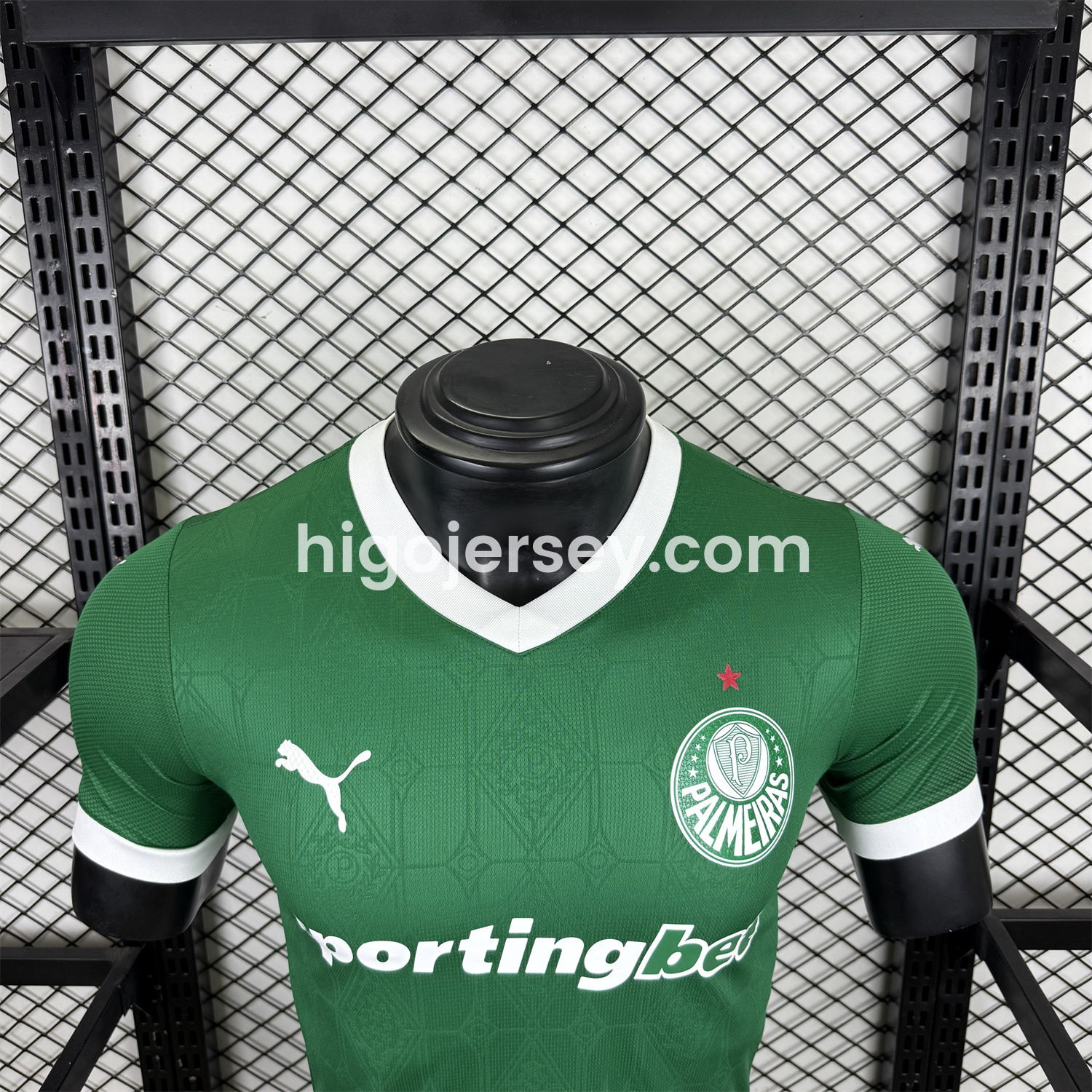 Higojerseys-Palmeiras 2025-26 Home Jersey - Player Version