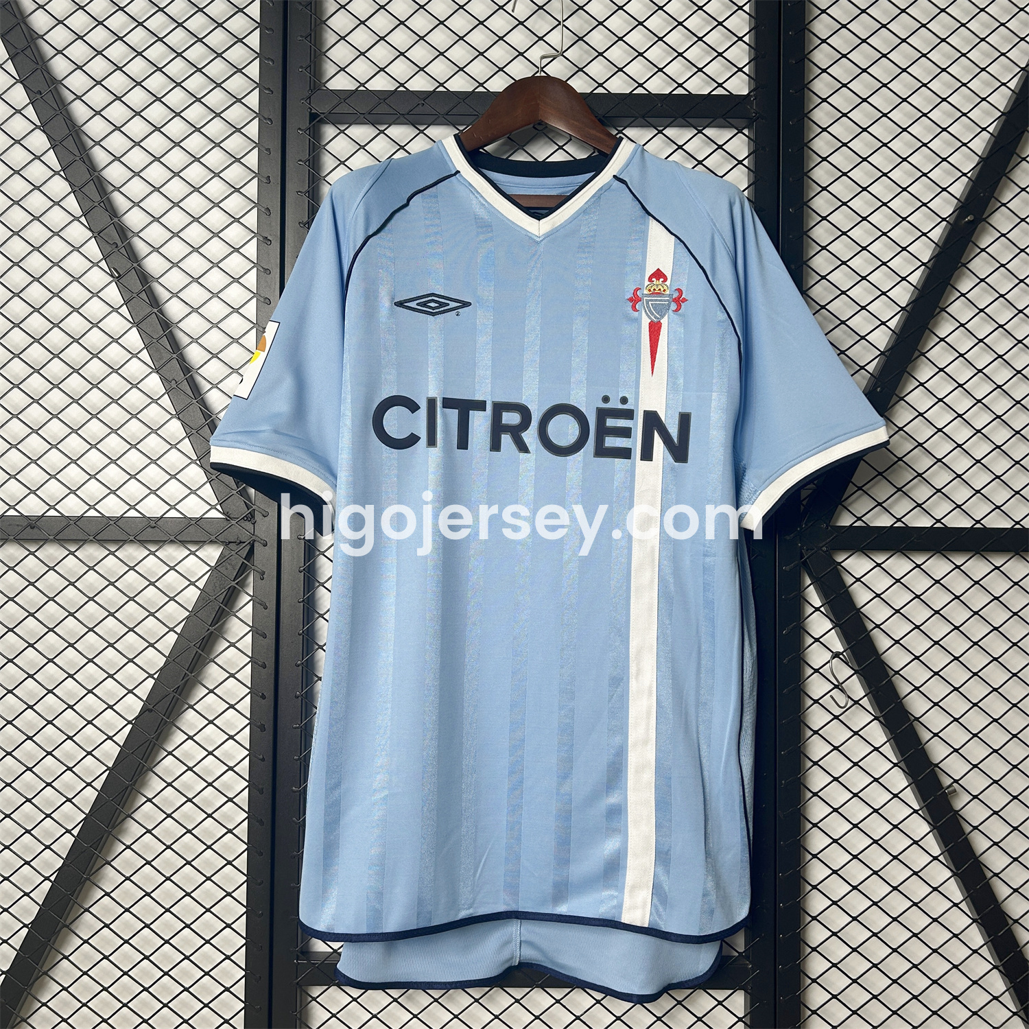 Higojerseys-Retro Celta Vigo 2001-02 Home Jersey