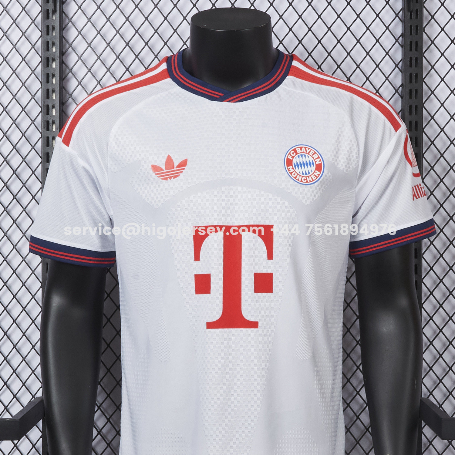 Higojerseys-Bayern Munich 26-27 Away Jersey - Player Version
