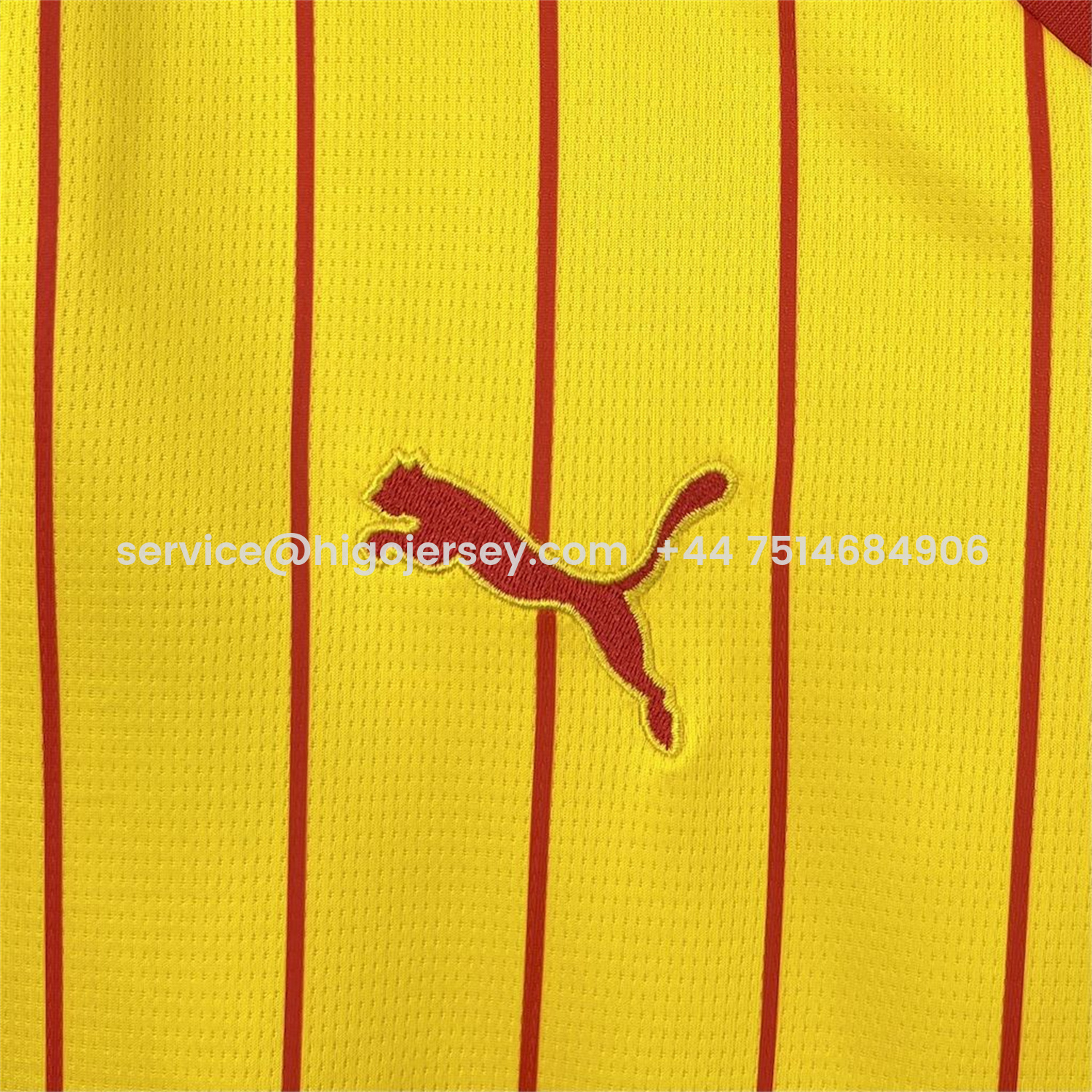 Higojerseys-RC Lens 25-26 Home Jersey - Fans Version