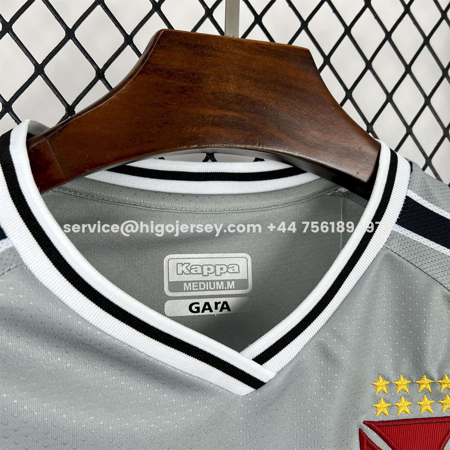 Higojerseys-Women's Vasco da Gama 25-26 Grey Pre-Match Jersey