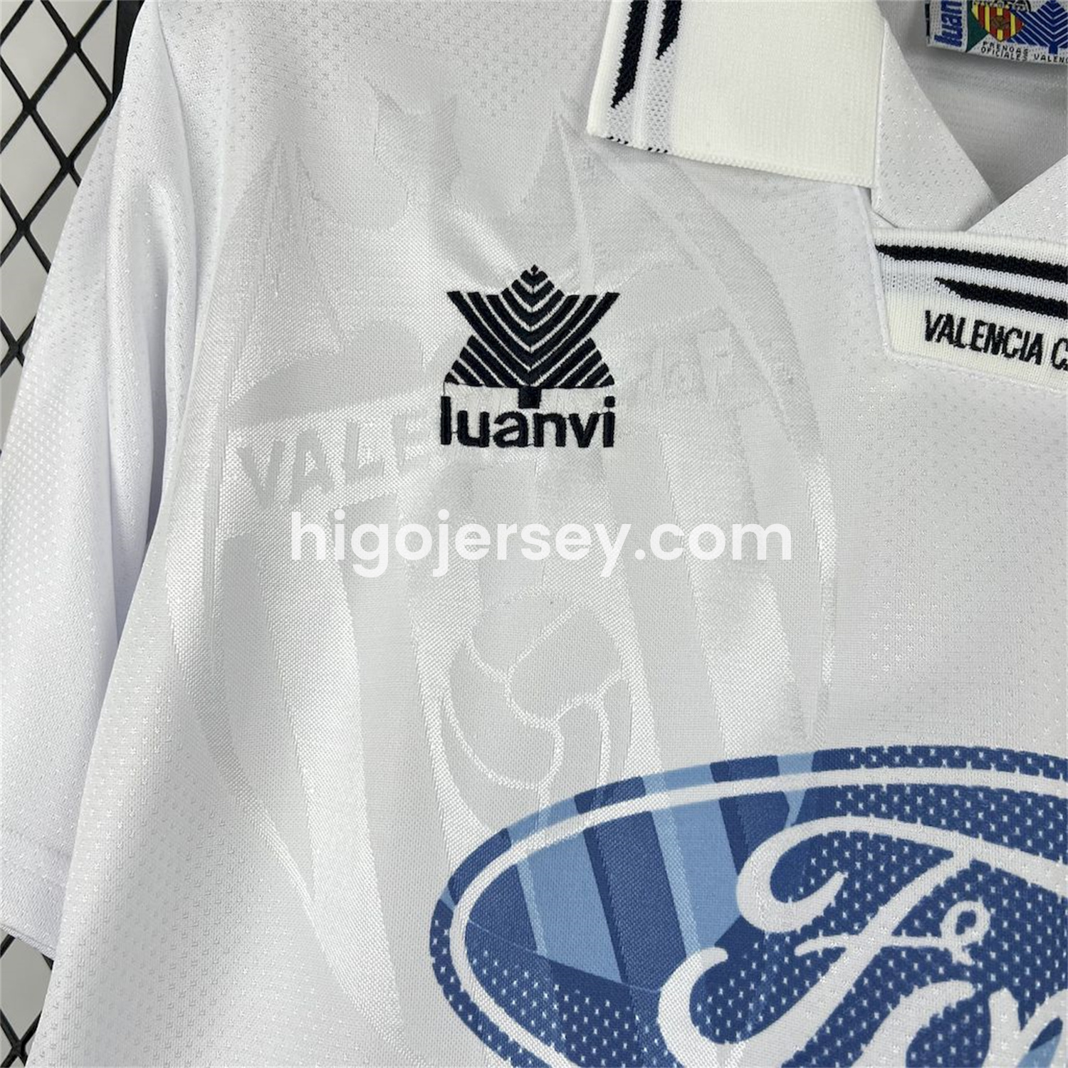 Higojerseys-Retro Valencia 1995-96 Home Jersey
