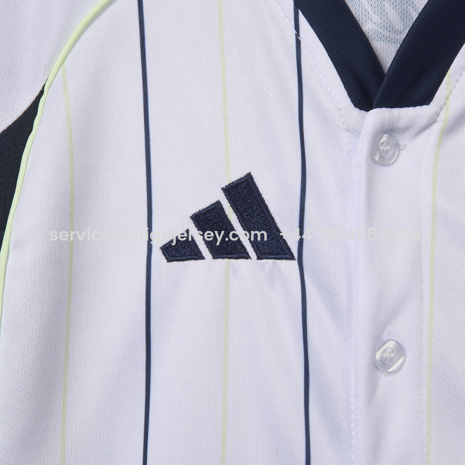 Higojerseys-Real Madrid 25-26 White Baseball Kids Kit