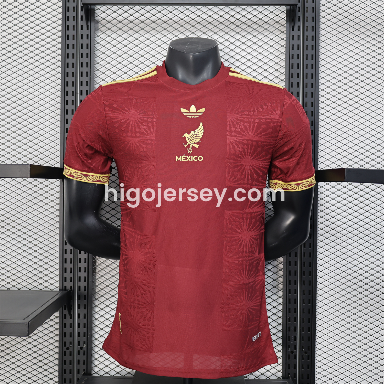 Higojerseys-Mexico 2025 Gold Cup Red Special Edition Jersey - Player Version