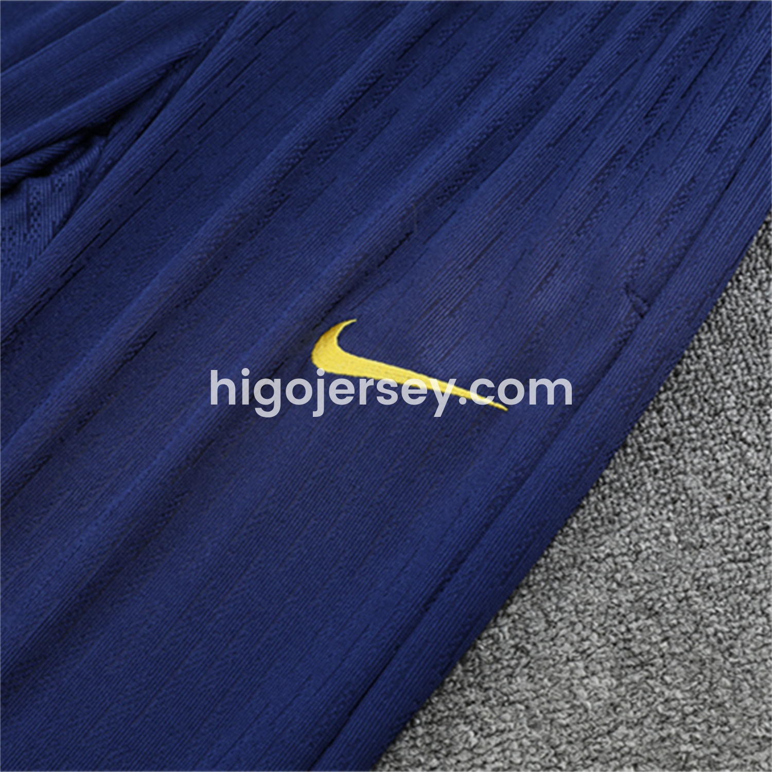 Higojerseys-Atletico Madrid 25-26 Kid Long Sleeves Training Set - Royal Blue Top & Royal Blue Pants