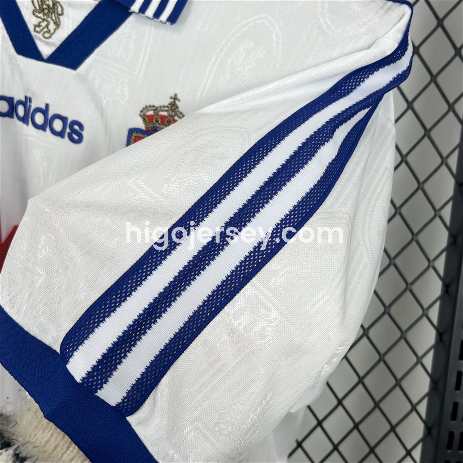 Higojerseys-Retro Real Zaragoza 1997- 98 Home Jersey
