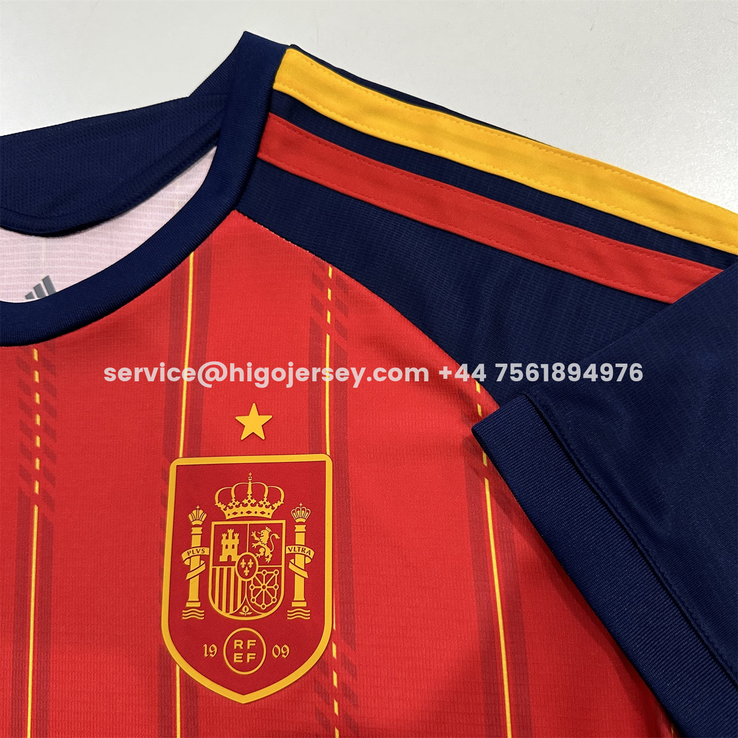 Higojerseys-Spain 2026 Home Red Jersey - Fans Version