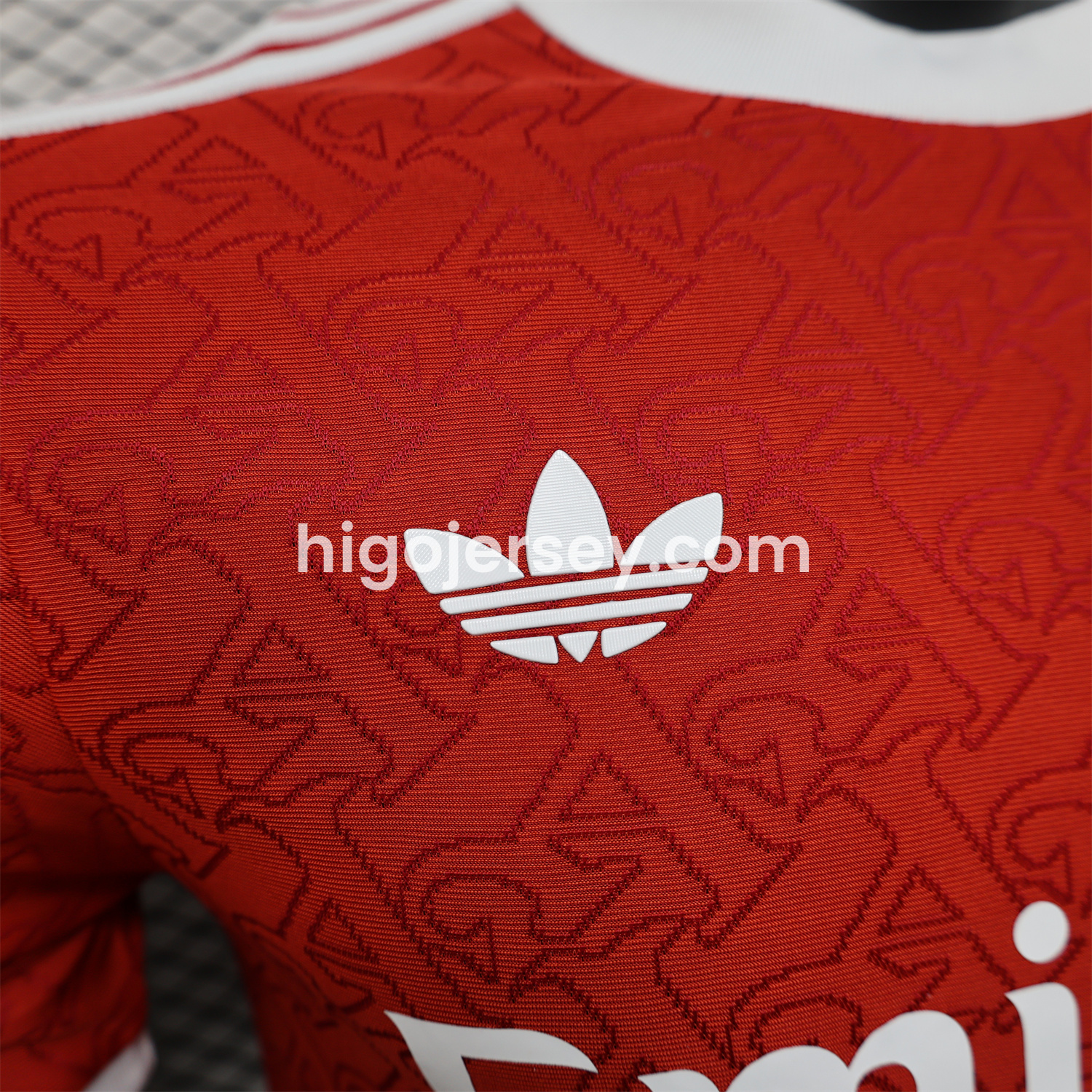 Higojerseys-Arsenal 25-26 Red Trefoil Sponsored Secial Edition Jersey - Player Version