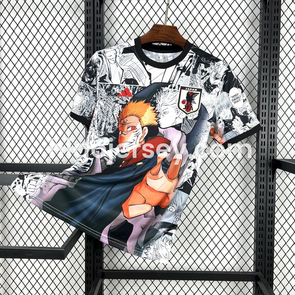 Higojerseys-Japan 24-25 Ryomen Sukuna Special Edition Jersey - Fans Version