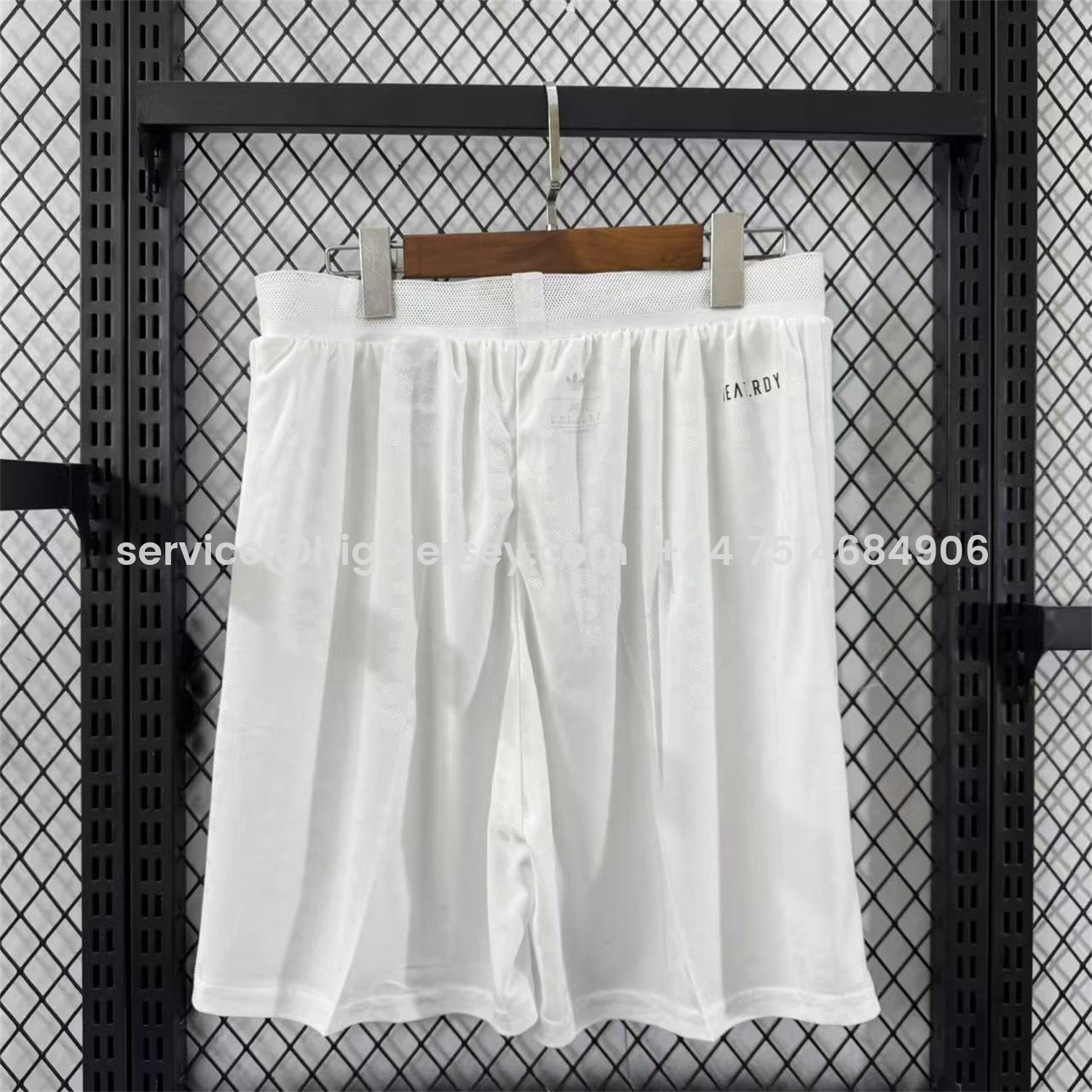 Higojerseys-Lyon 25-26 Anniversary White Shorts - Player Version