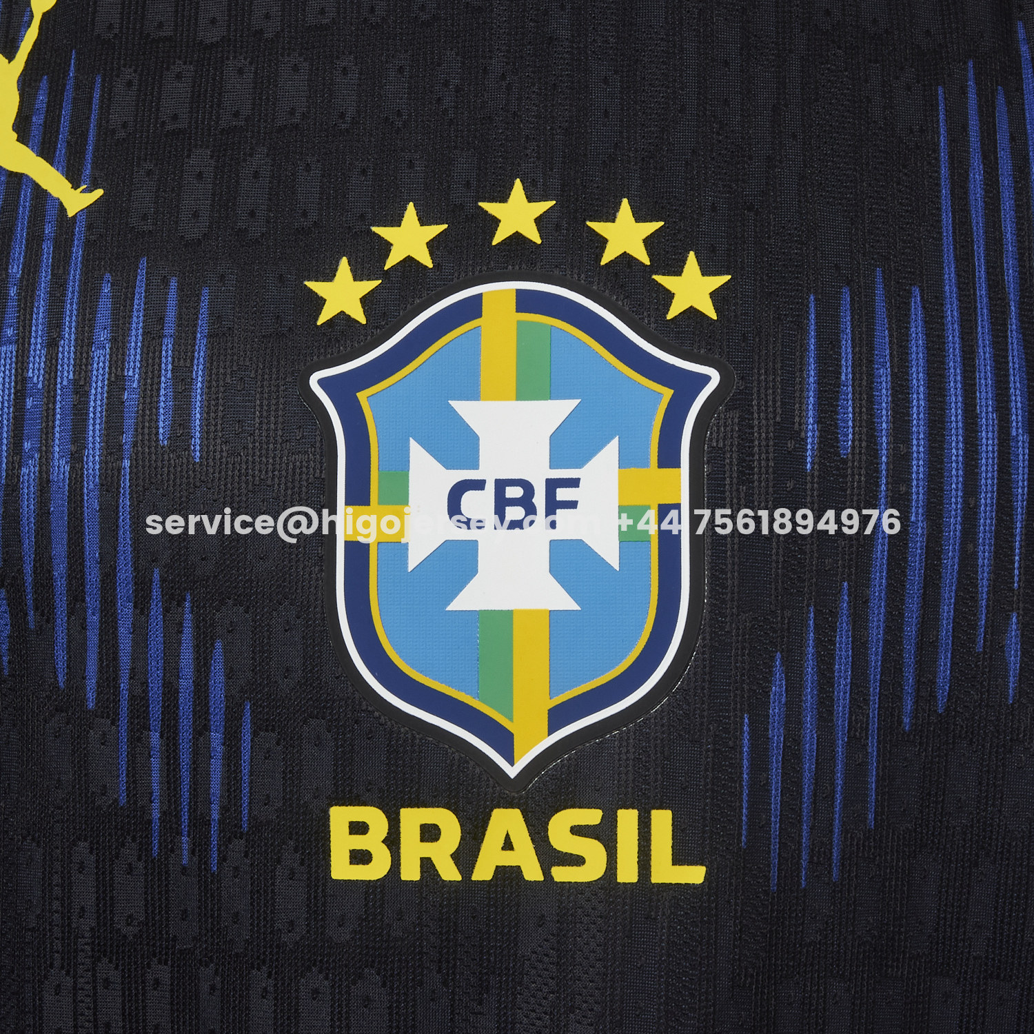 Higojerseys-Brazil 2026 Away Blue Jersey - Player Version