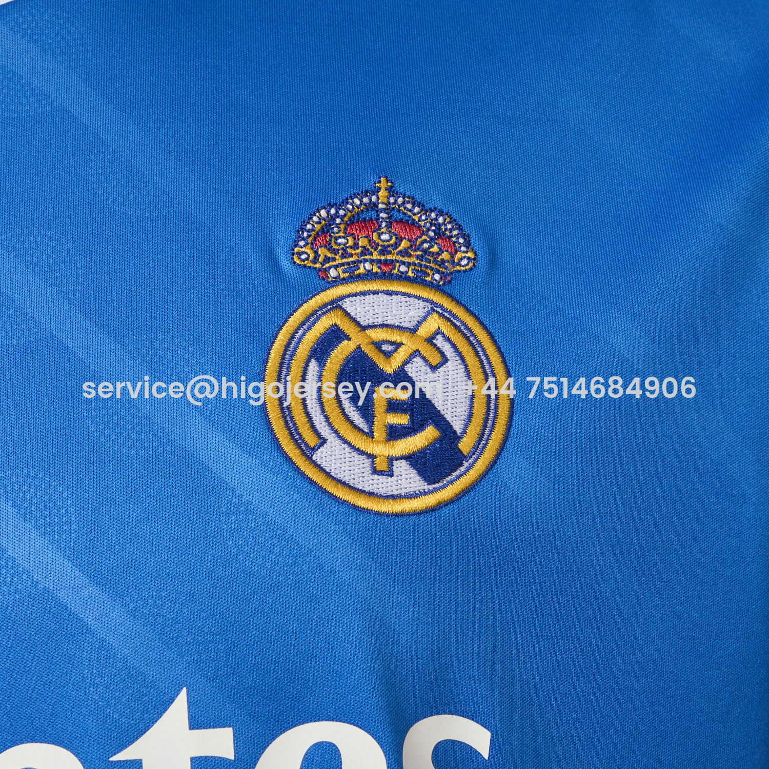Higojerseys-Real Madrid 25-26 Third Blue Jersey - Fans Version