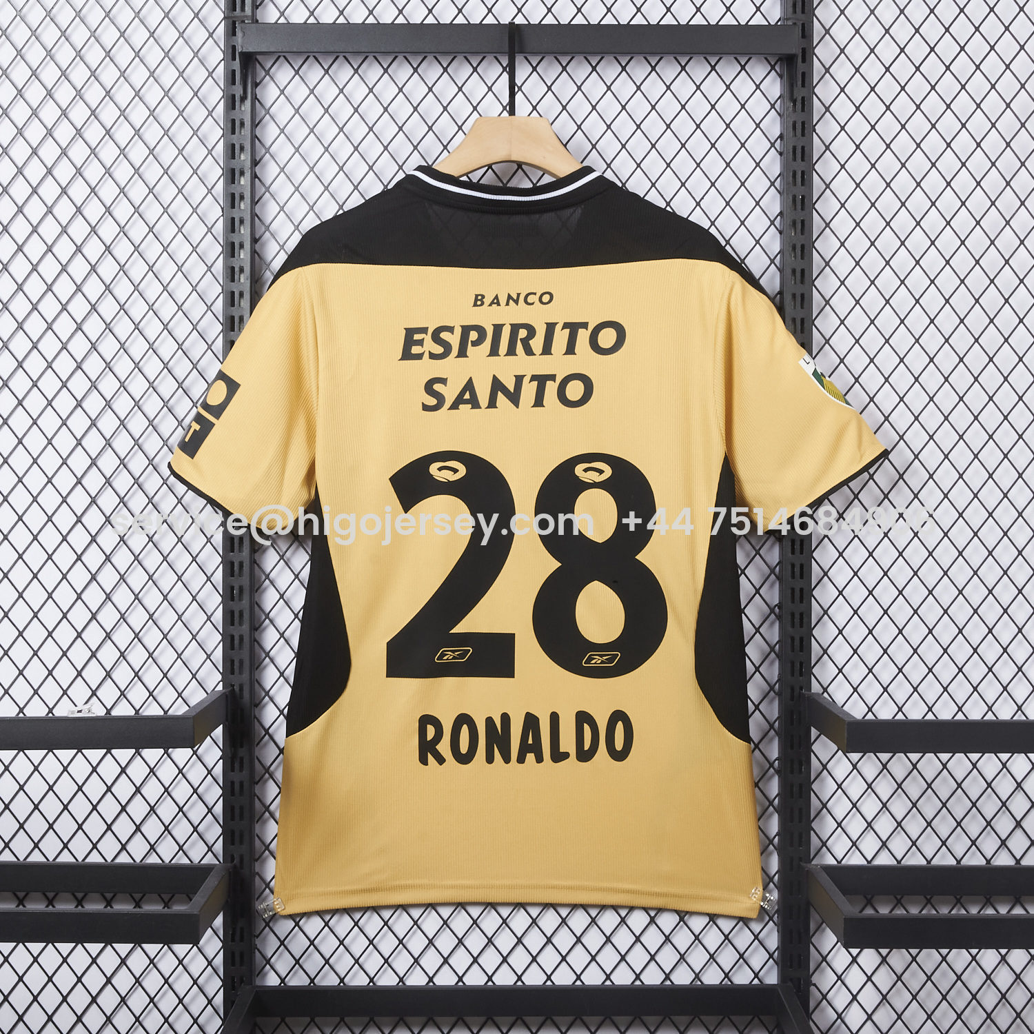 Higojerseys-Retro Sporting CP 03-04 Away Jersey