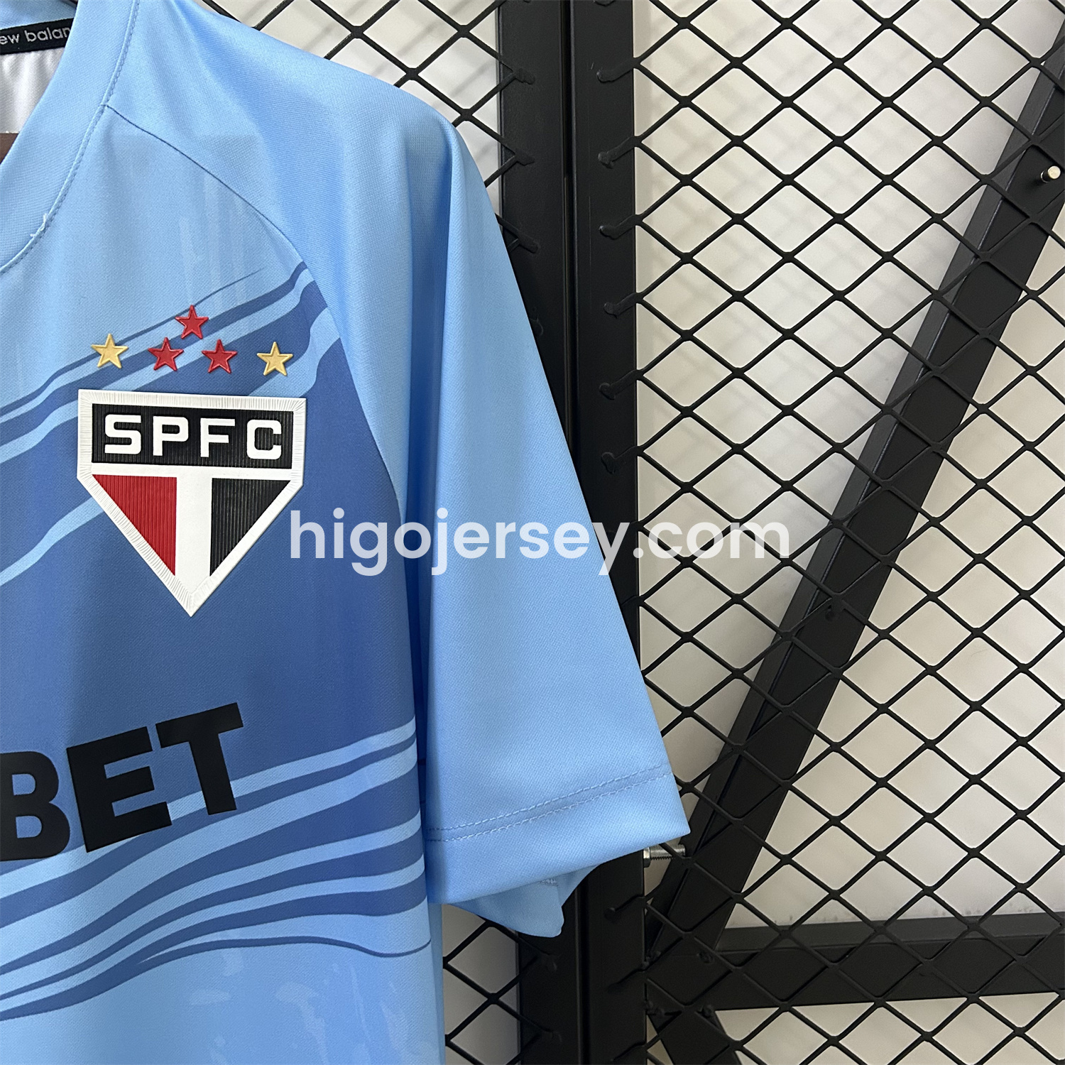 Higojerseys-Sao Paulo 25-26 GK Home Jersey - Fans Version