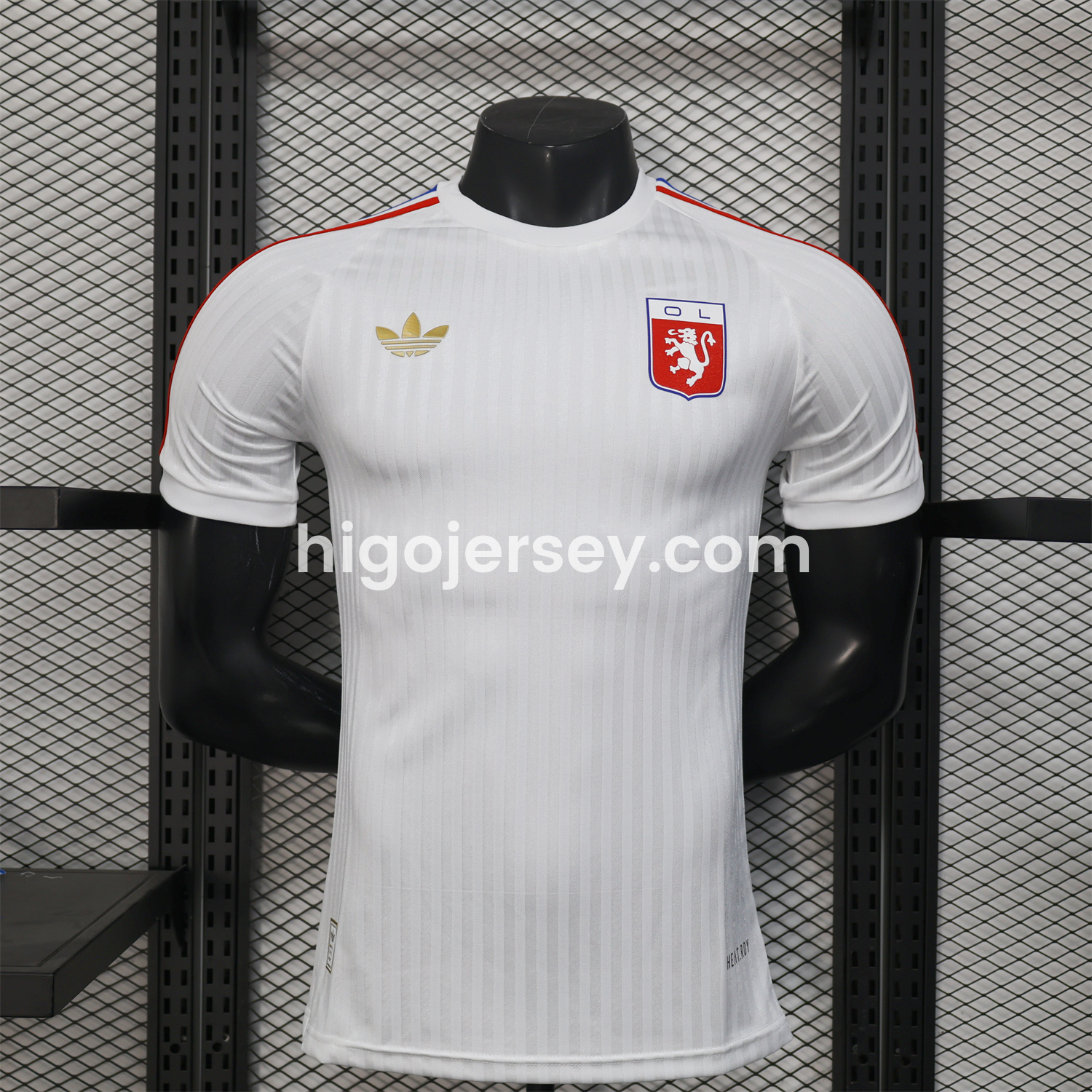 Higojerseys-Lyon 25-26 75-Year Anniversary Jersey - Player Version