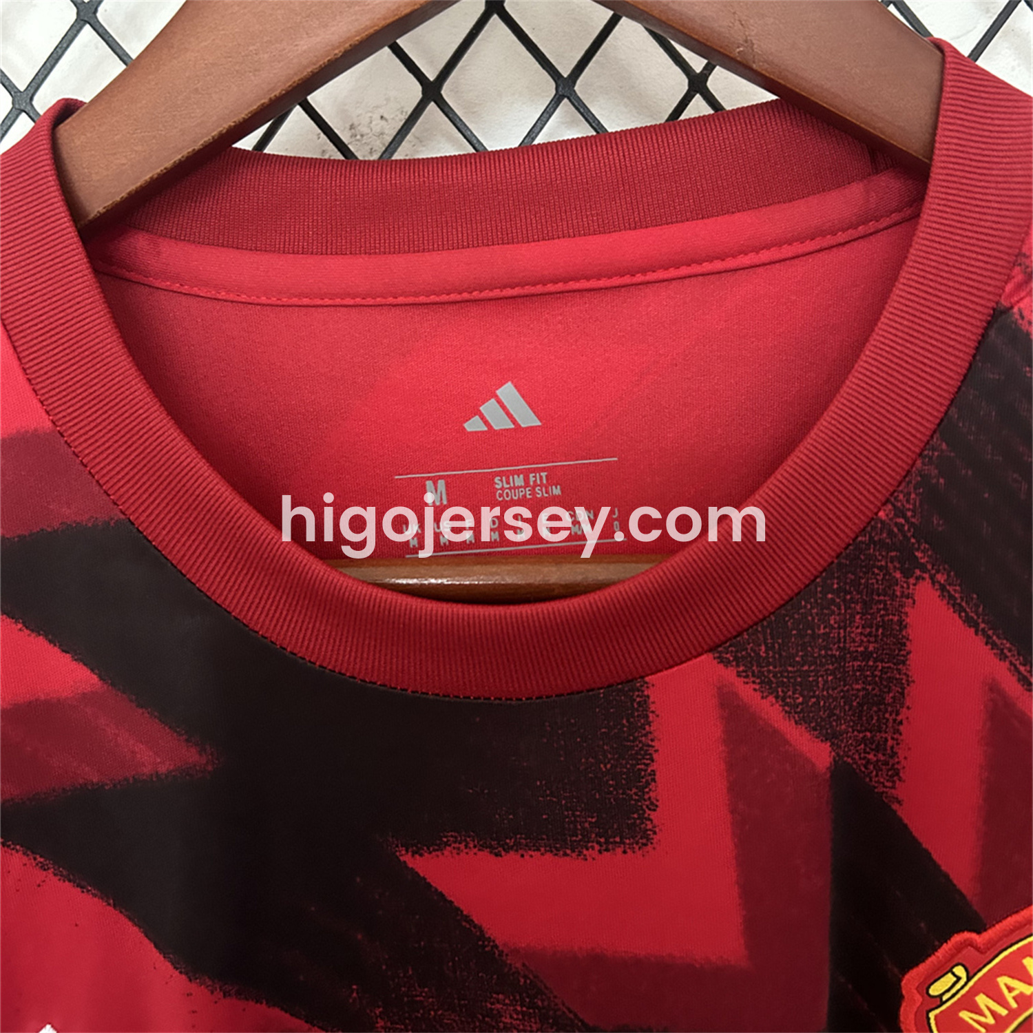 Higojerseys-Manchester United 25-26 Red Pre-match Training Jersey - Fans Version