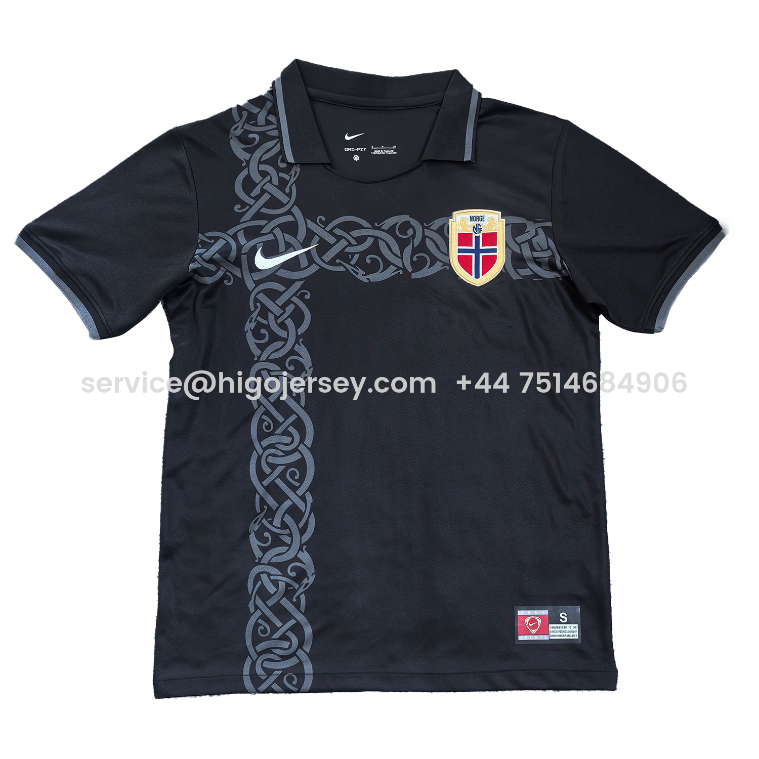 Higojerseys-Norway 2026 Black Special Jersey - Fans Version