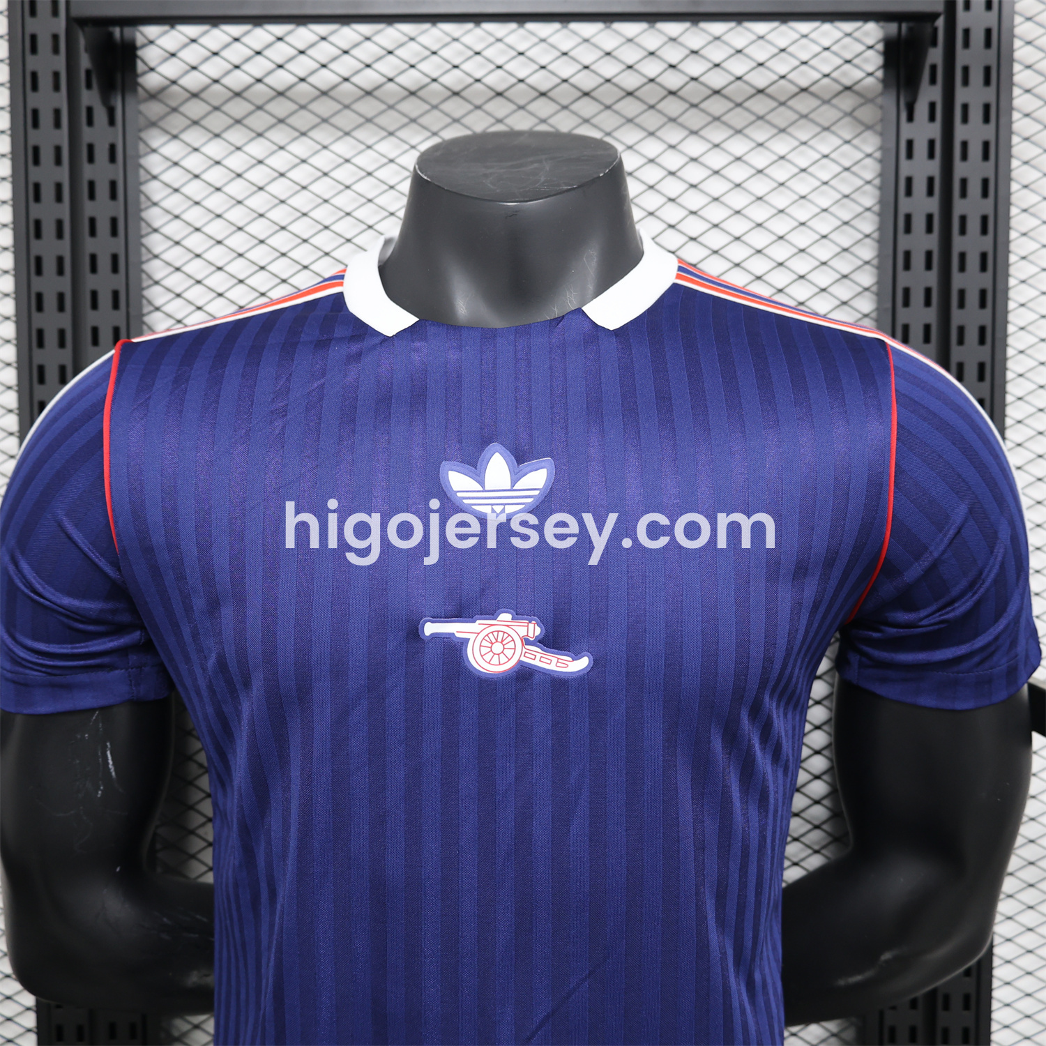 Higojerseys-Arsenal 24-25 Blue Icon Retro Jersey - Player Version