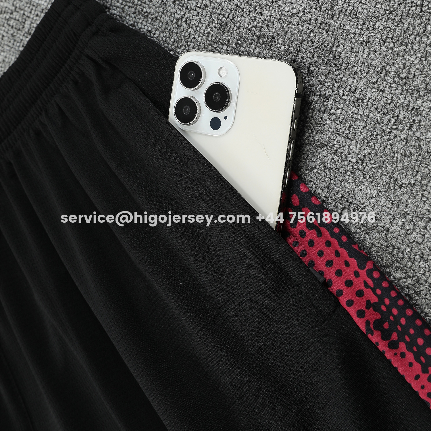 Higojerseys-RB Leipzig 25-26 Short-Sleeve Training Set- Red Top & Black Shorts