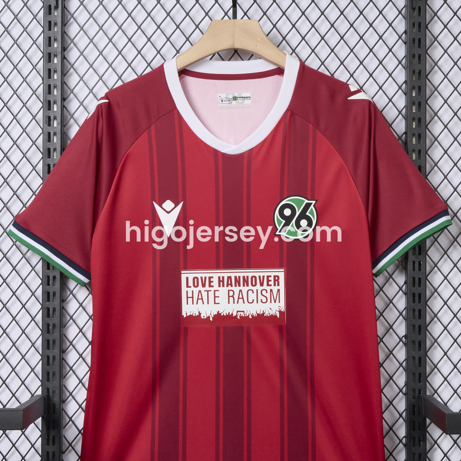 Higojerseys-Hannover 96 24-25 Anti-Racism Special Edition Jersey - Fans Version