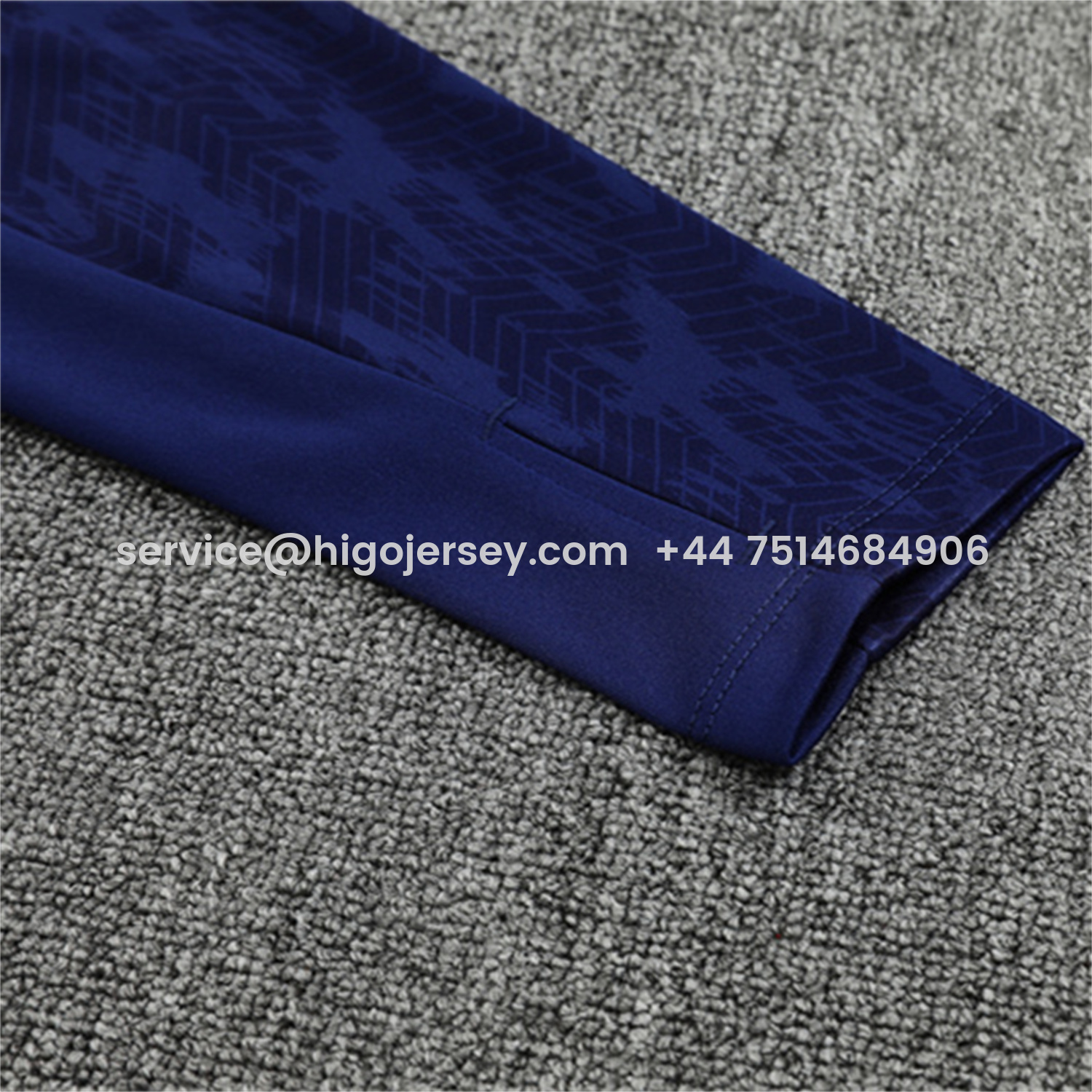 Higojerseys-Feyenoord 25-26 Long Sleeve Training Set - Royal Blue Top & Royal Blue Pants