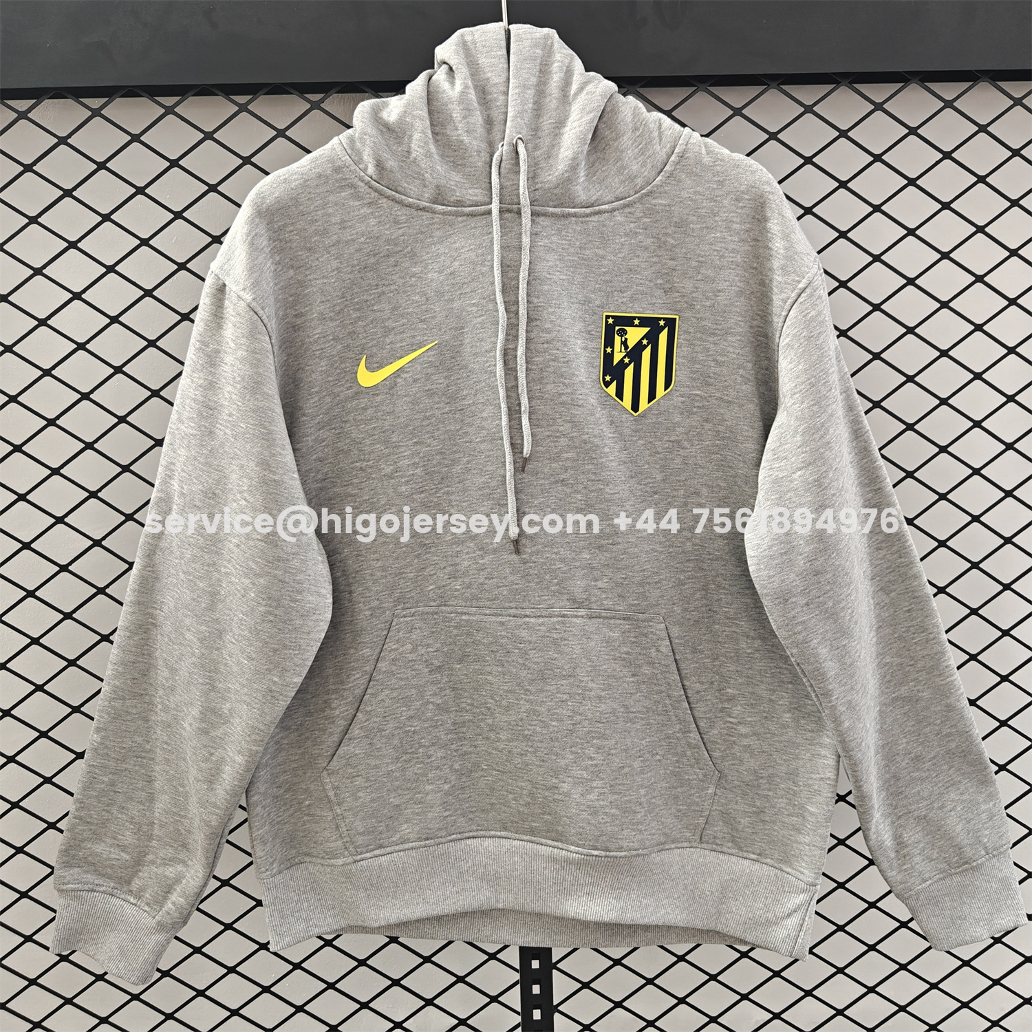 Higojerseys-Atletico Madrid 25-26 Originals Terrace Icon Unisex Pullover Hoodie