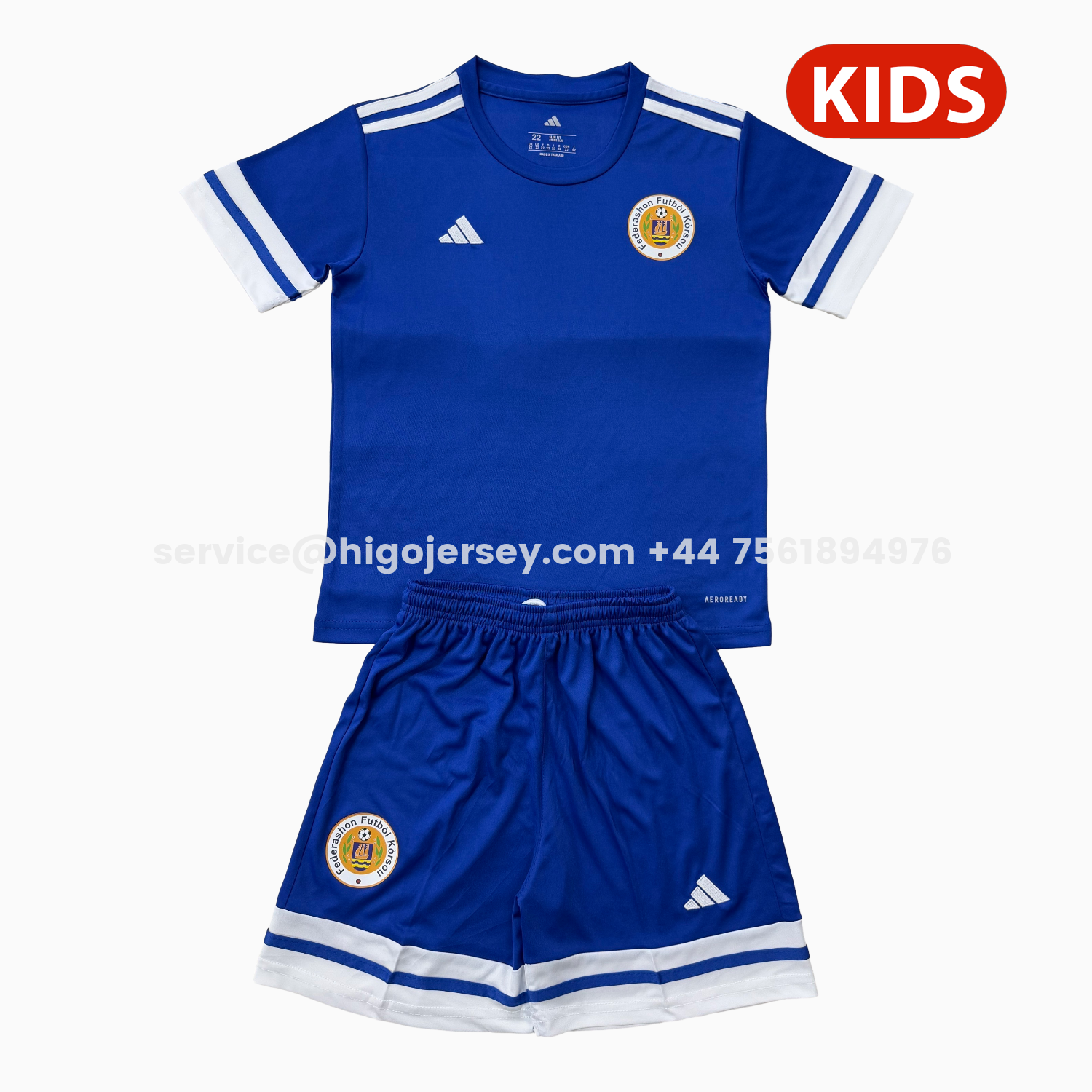 Higojerseys-Curaçao 25-26 Home Kids Kit