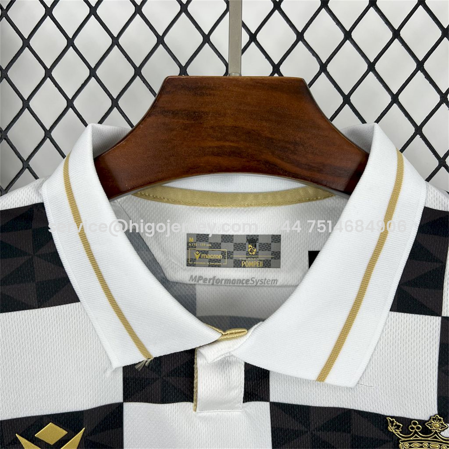 Higojerseys-AD Ceuta 24-25 Copa del Rey Black White Jersey - Fans Version