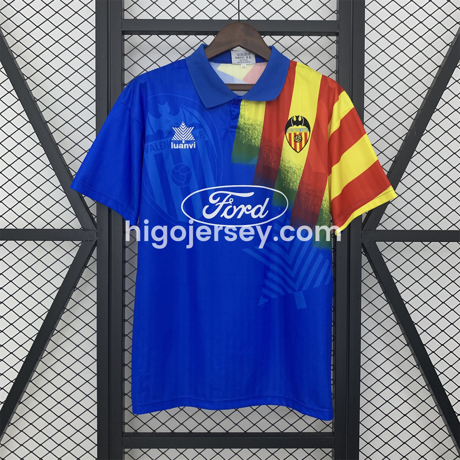 Higojerseys-Retro Valencia 1995-96 Away Jersey