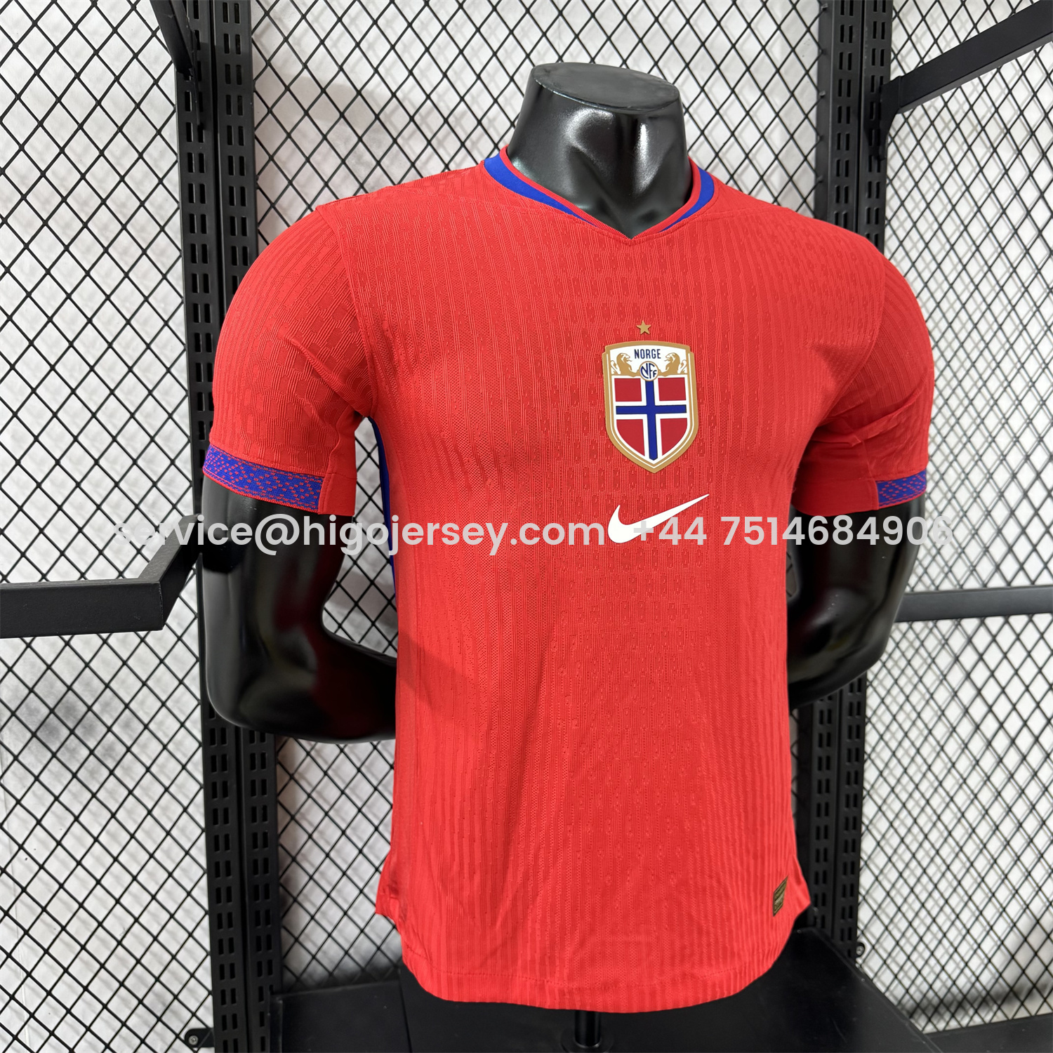 Higojerseys-Norway 25-26 Home Women's Team Home Jersey - Men's Player Version