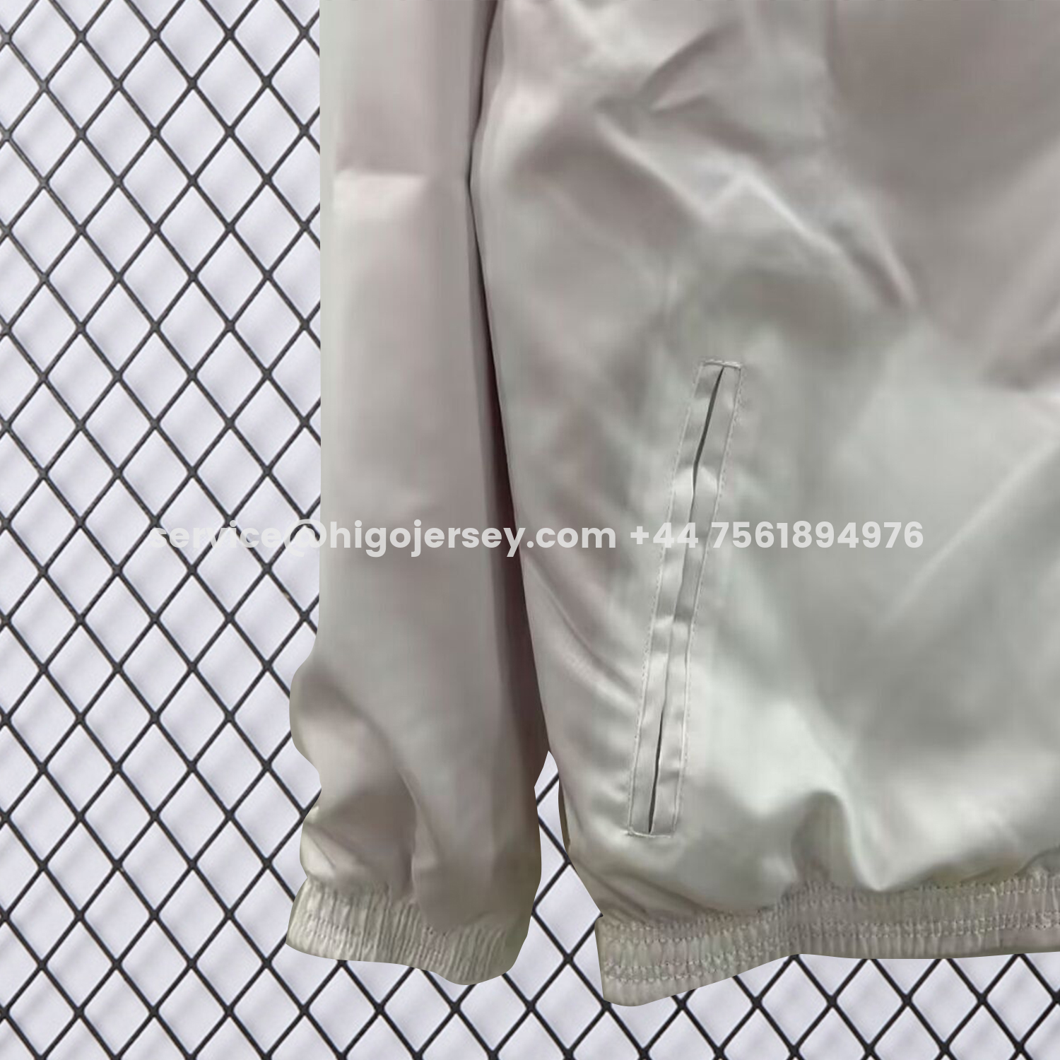 Higojerseys-Sevilla 25-26 Double Sided Reversible Windbreaker - Red & White