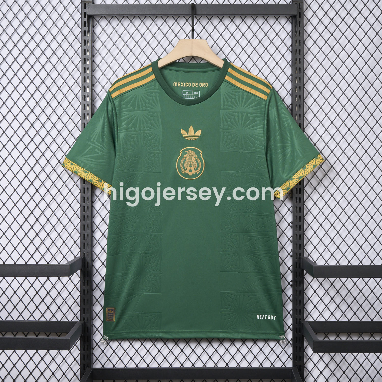 Higojerseys-Mexico 2025 Gold Cup Green Special Edition Jersey - Fans Version