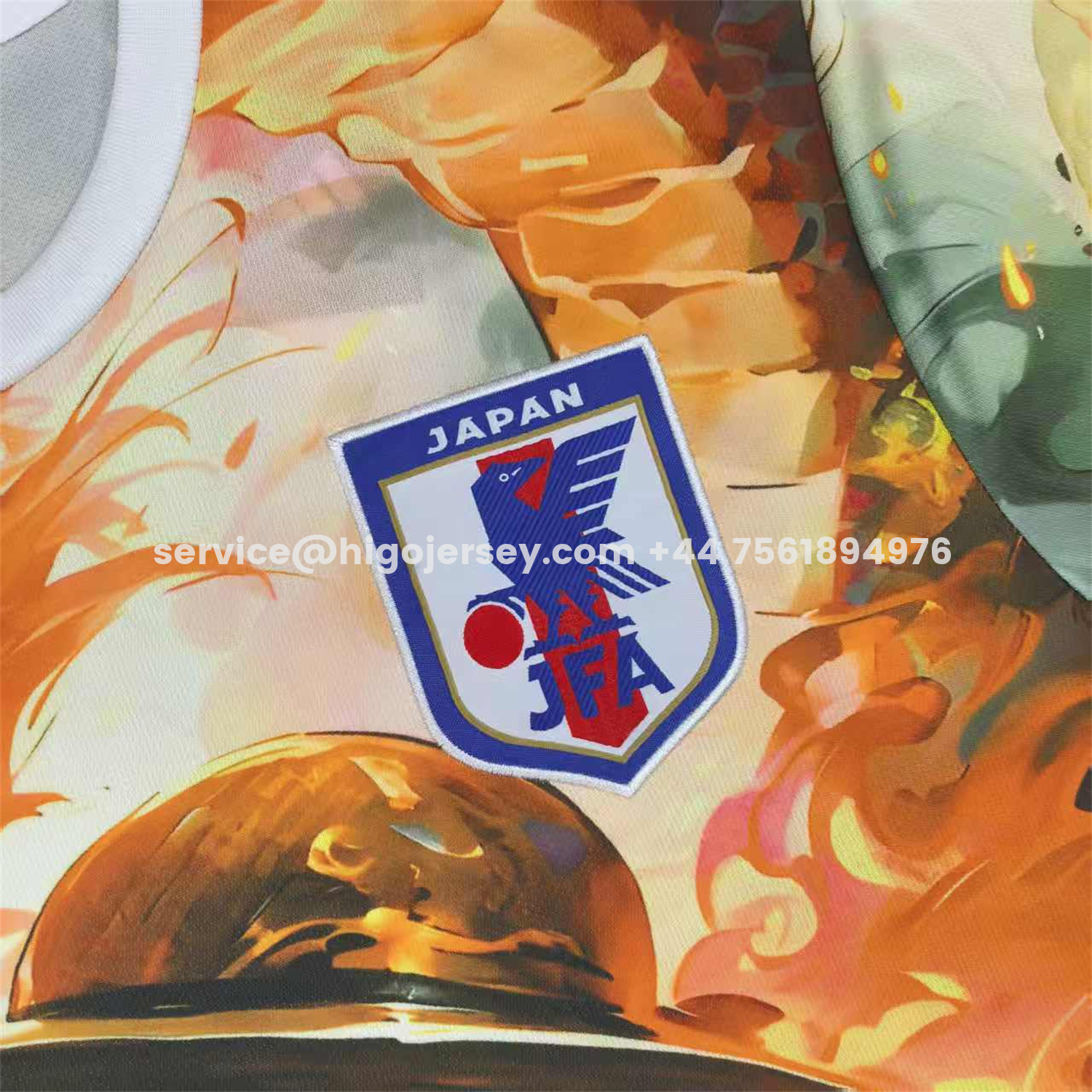 Higojerseys-Japan 25-26 Fire Dragon And Luffy Special Jersey - Fans Version