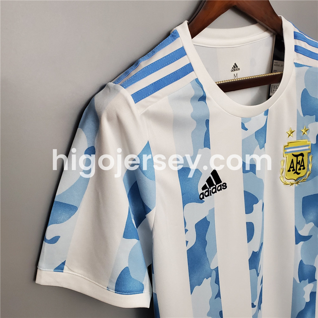 Higojerseys-Retro Argentina 2021 Home Stadium Jersey