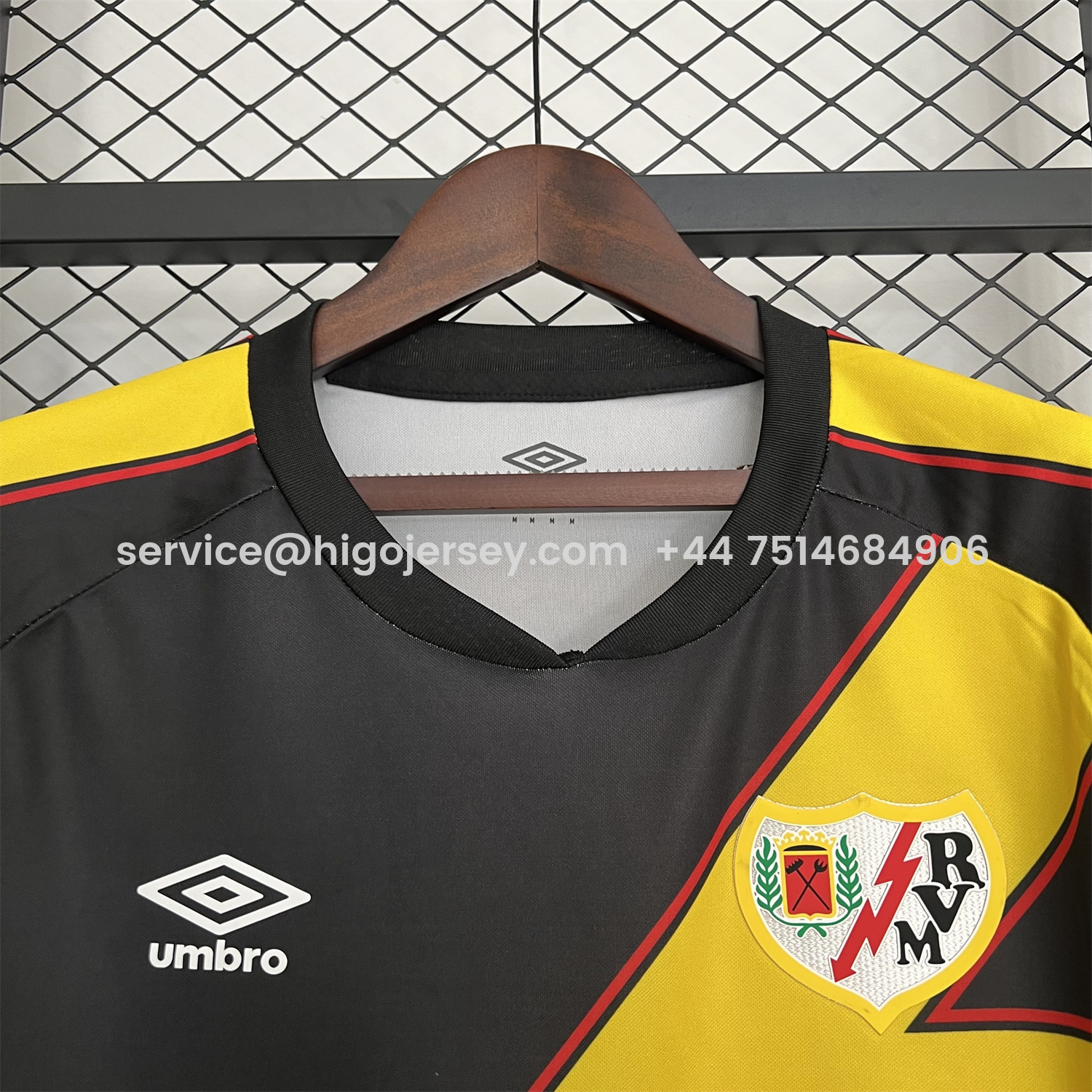 Higojerseys-Rayo Vallecano 25-26 Third Jersey - Fans Version