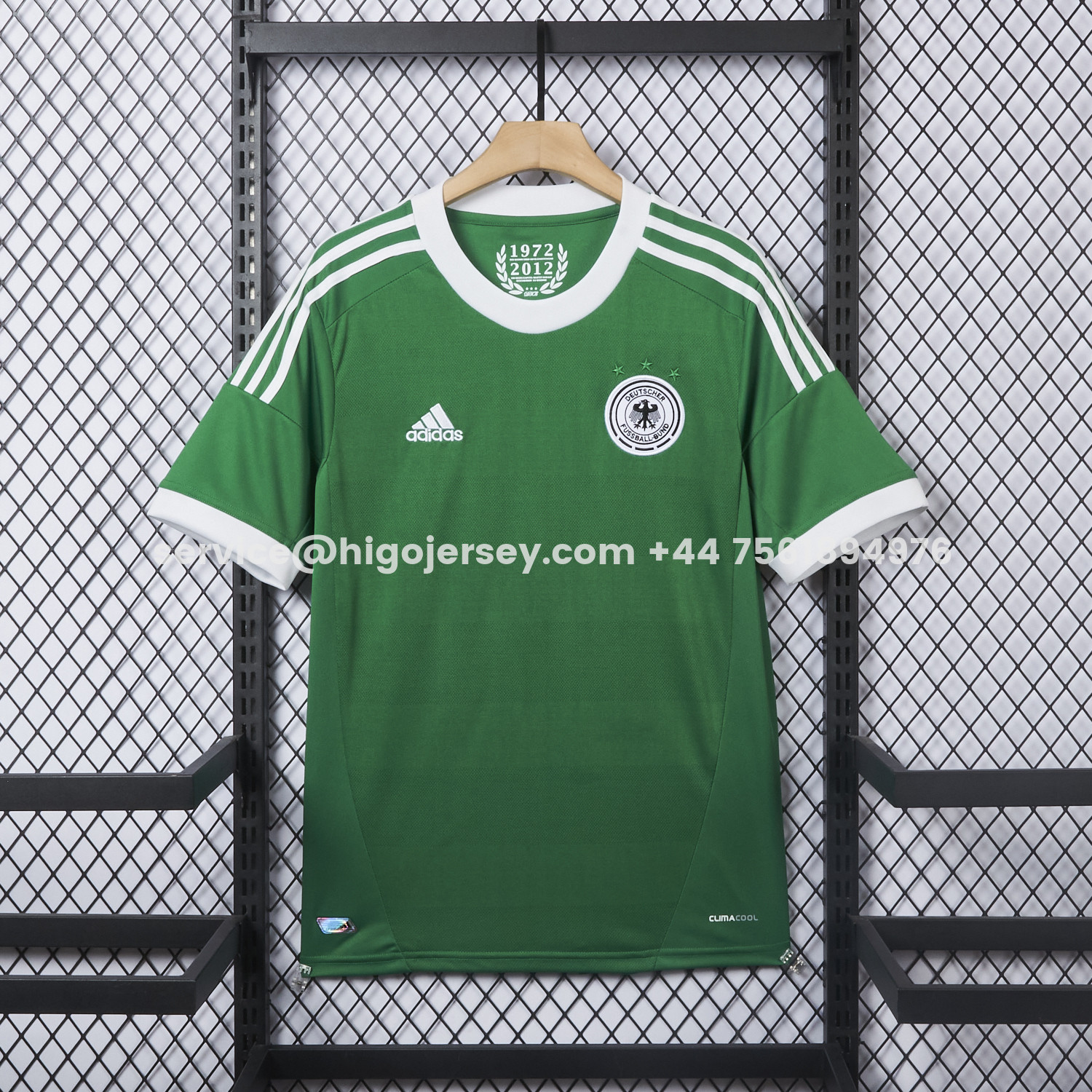 Higojerseys-Retro Germany 2012 Away Jersey