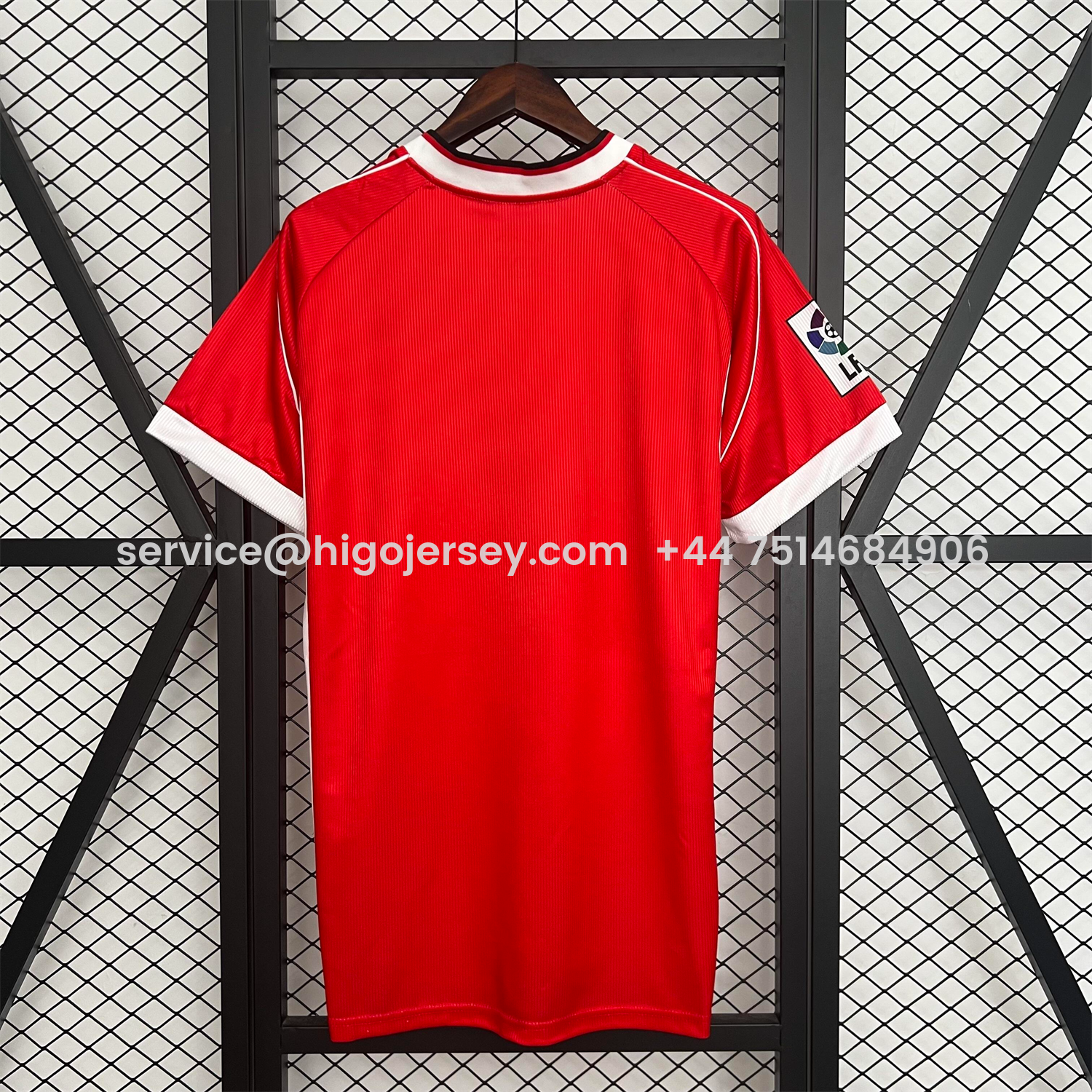 Higojerseys-Retro Real Murcia CF 1999-00 Home Red Jersey