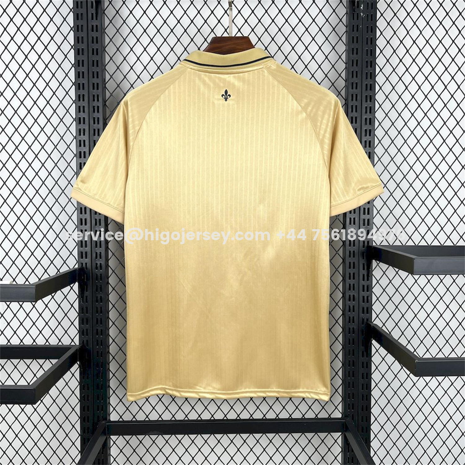 Higojerseys-FC Versailles 25-26 Gold L'Élégant Special Jersey - Fans Version