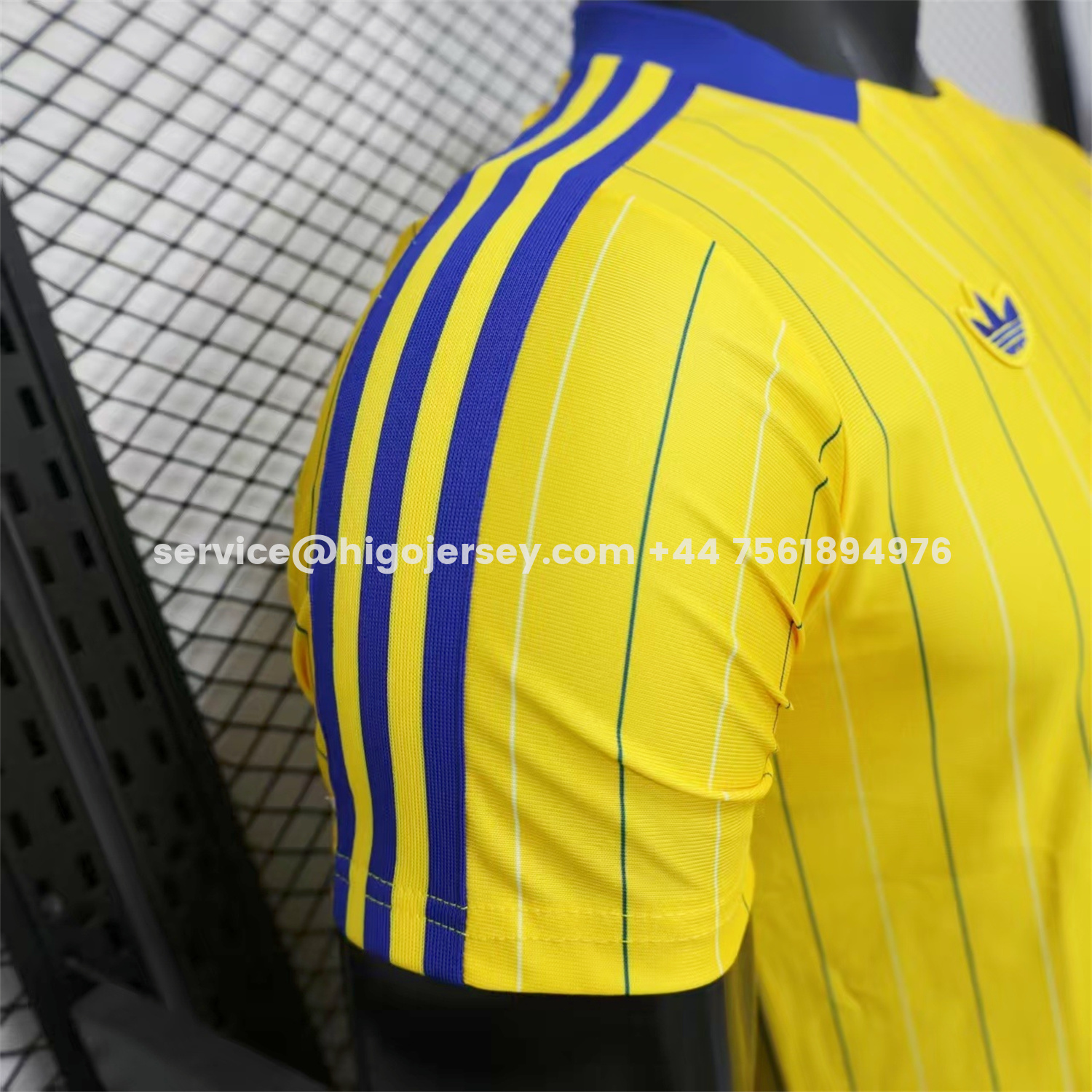 Higojerseys-Leeds United 25-26 Icon Travel Special Edition Yellow Jersey - Player Version