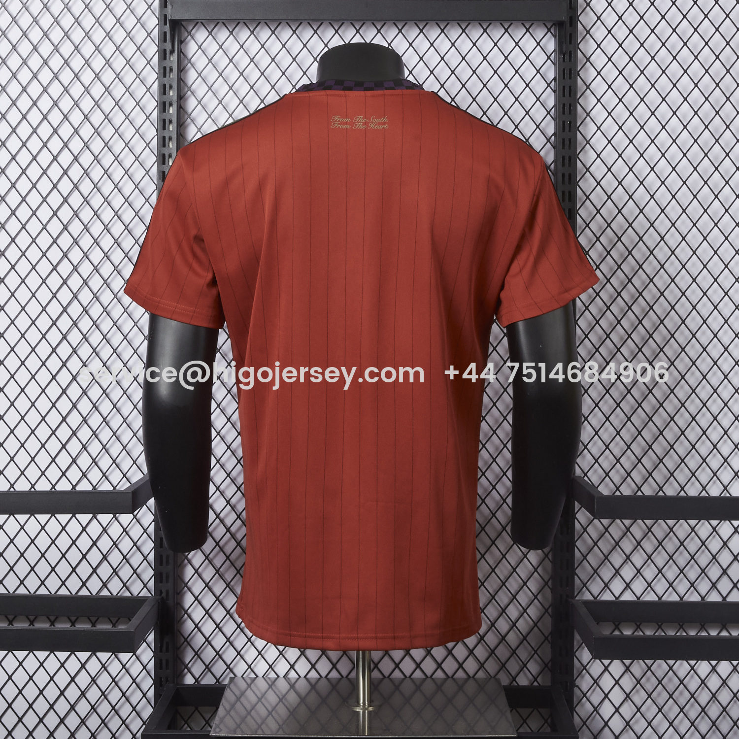 Higojerseys-Bayern Munich 25-26 Trefoil Red Travel Jersey - Player Version